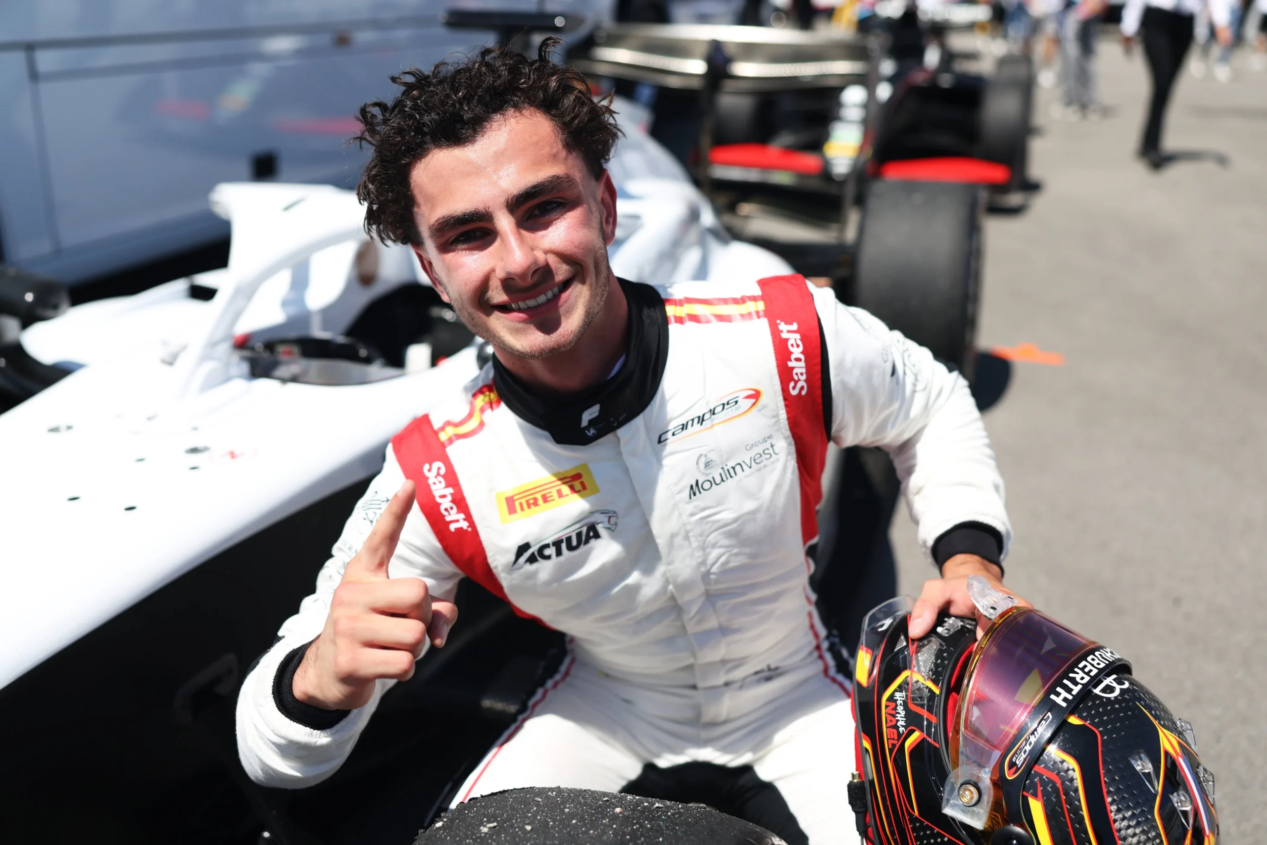 Nael conquista la pole de la F3 en Barcelona; Colnaghi es 16°