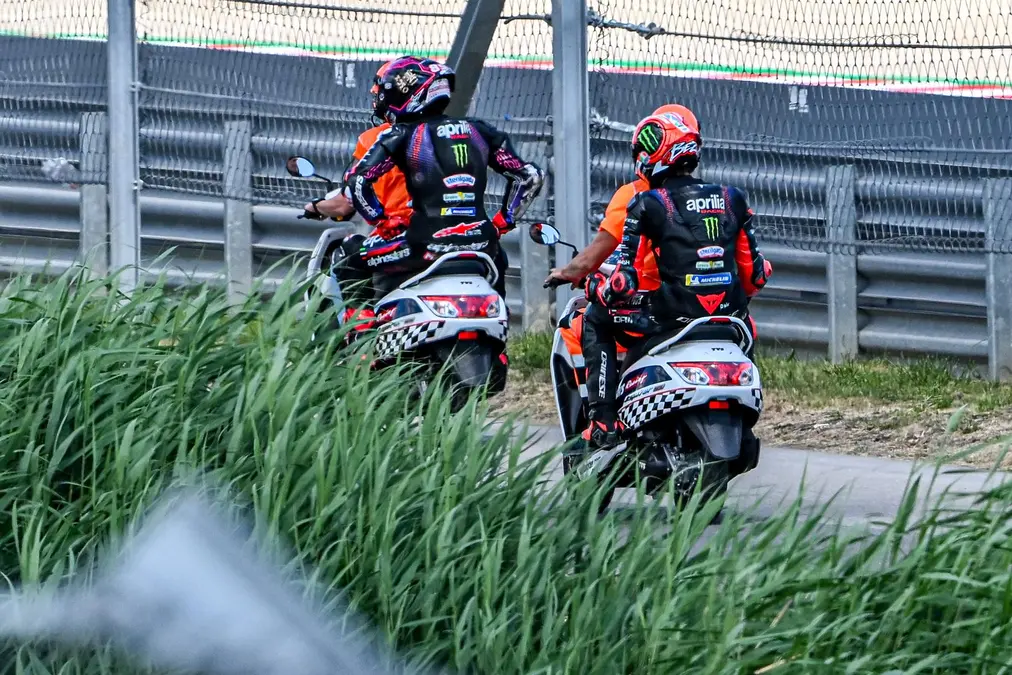 Aprilia revela un gesto de Martín tras choque en Hungría, pero dice: “Lo hecho, hecho está”