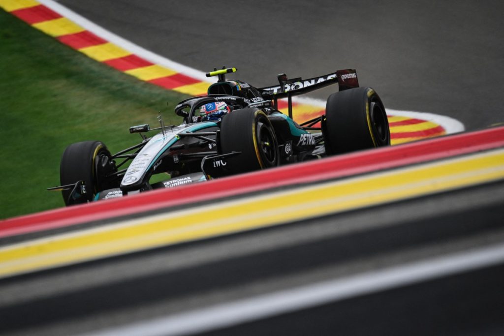 Antonelli comanda la FP2 del GP de Bélgica; Colapinto es 7°