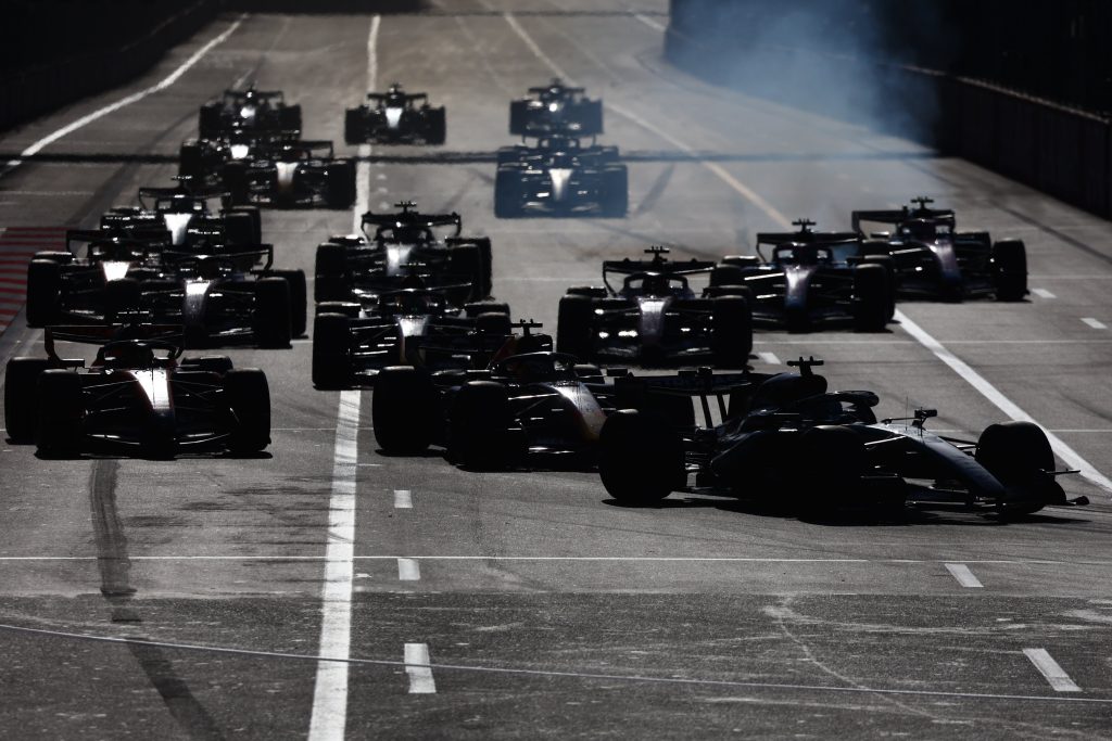 F1 2026, AZERBAIJÃO, CORRIDA, LARGADA