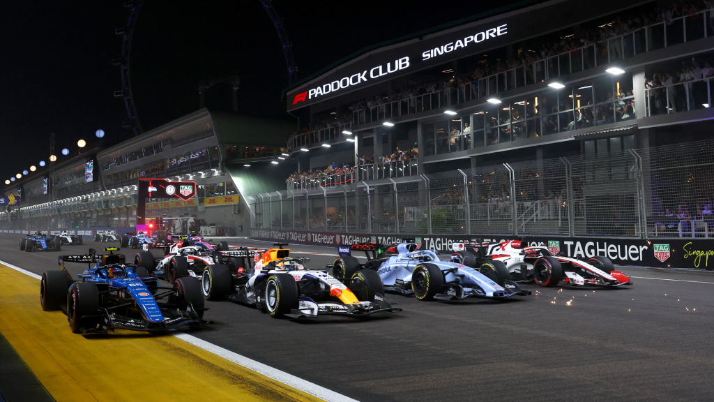 F1 2026, SINGAPURA, MARINA BAY, CORRIDA, LARGADA