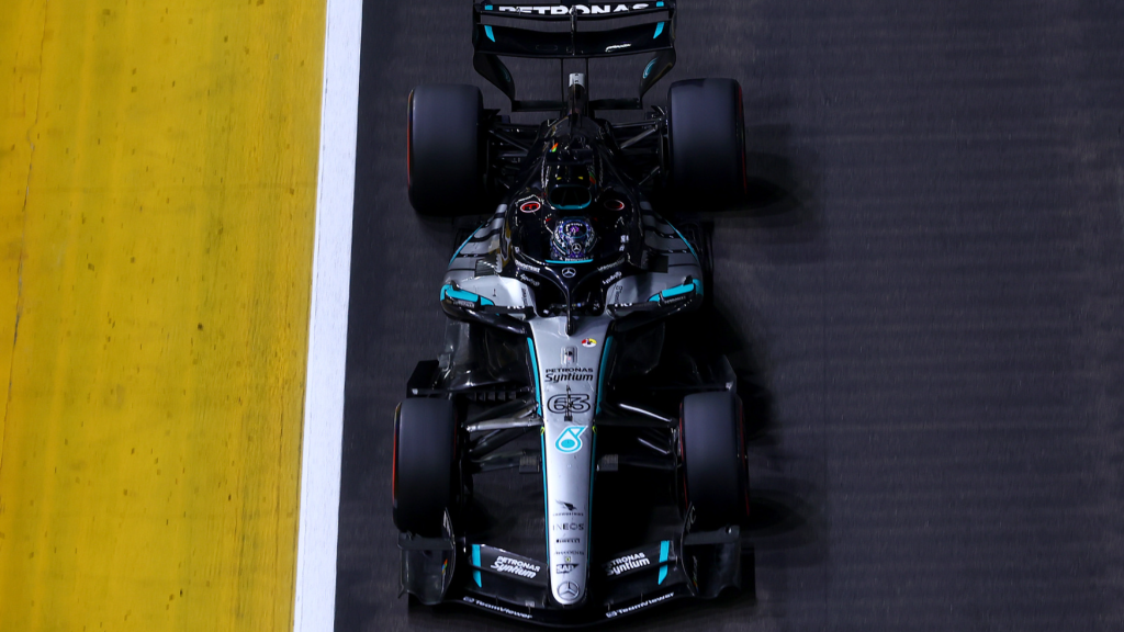 F1 2026, SINGAPURA, MARINA BAY, CORRIDA, MERCEDES, GEORGE RUSSELL, CARRO