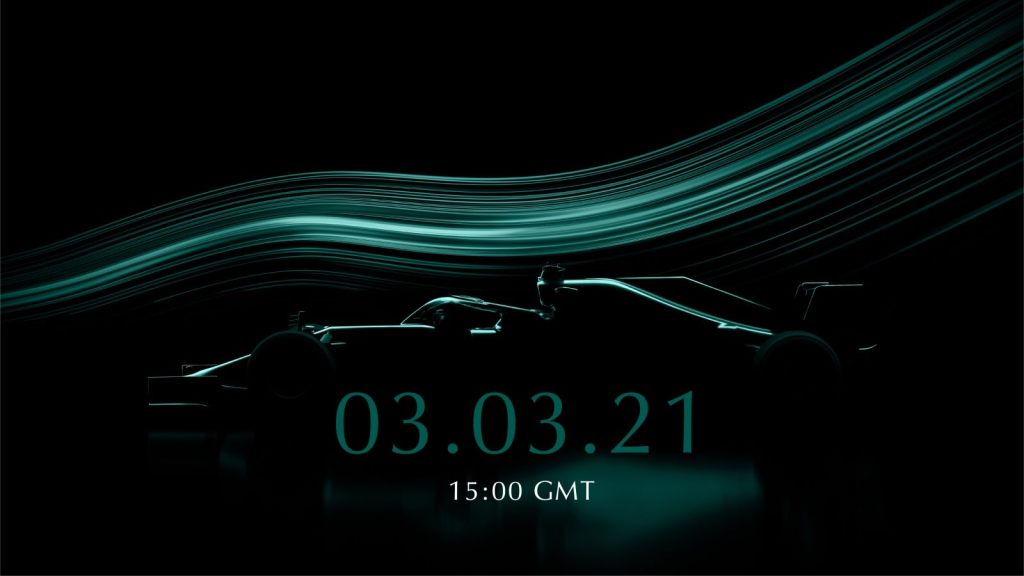 Aston Martin revela data de apresentação do carro de Stroll e Vettel para F1 2021