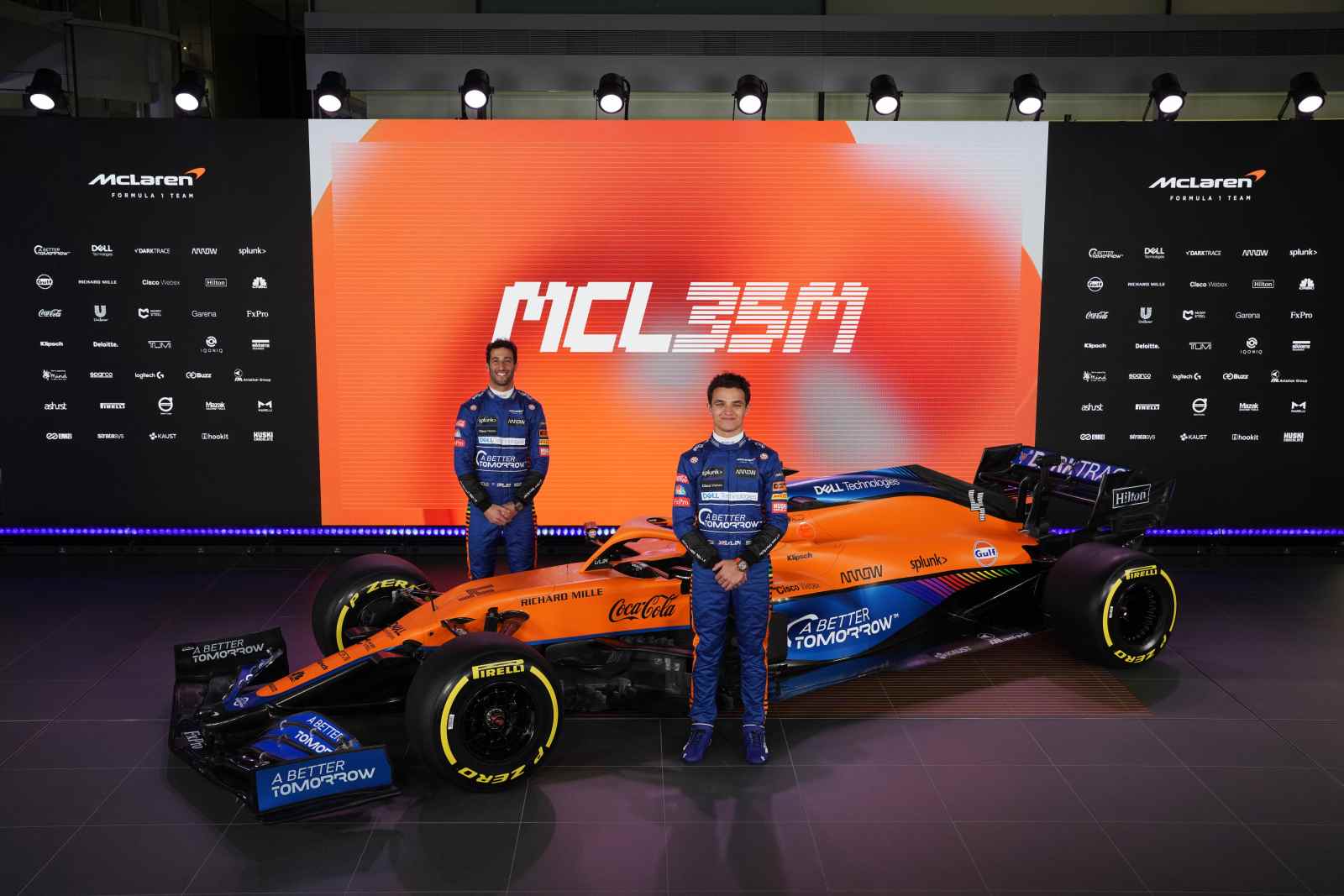 Chegou o MCL35M: o novo carro da McLaren para a F1 2021
