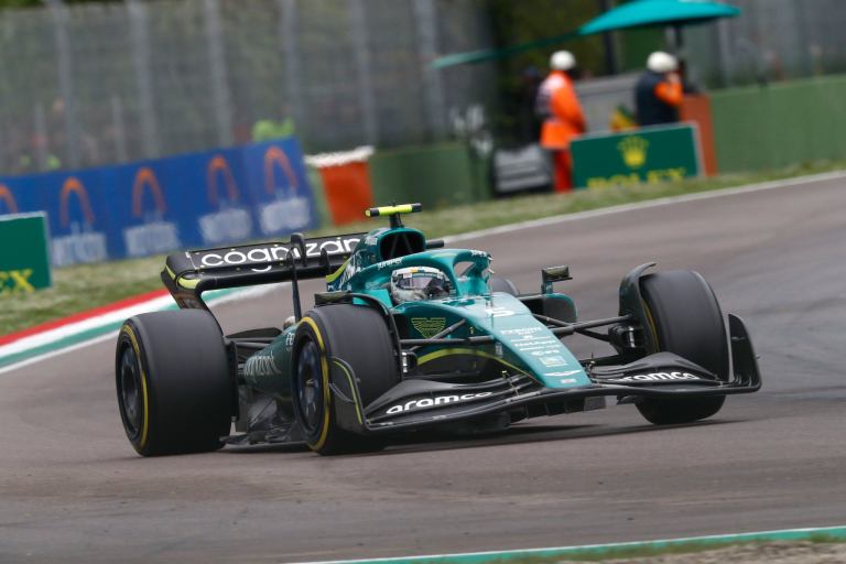 Sebastian Vettel foi aos pontos em Ímola (Foto: Aston Martin)