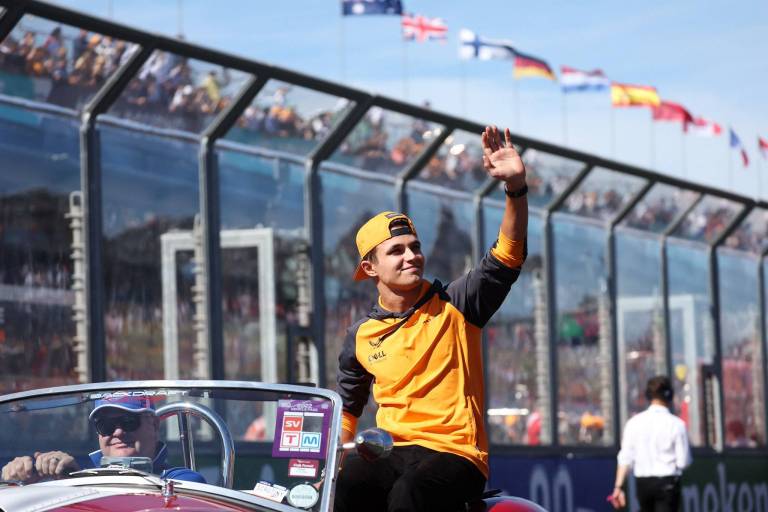 Lando Norris comentou sobre as dificuldades da Mercedes (Foto: McLaren)