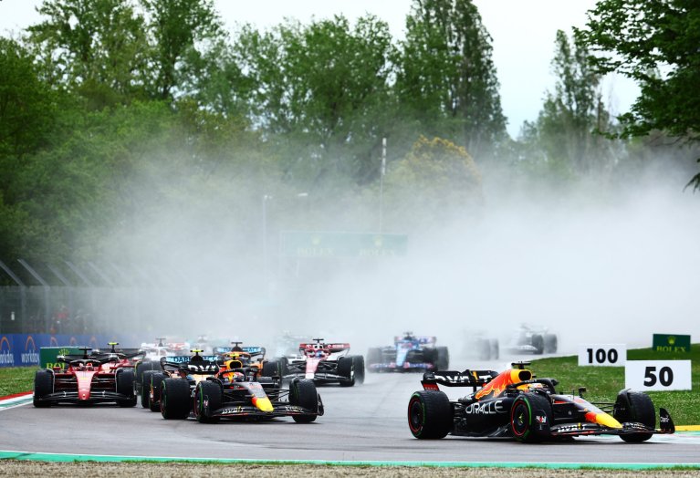 Choveu em Ímola no ano passado, e o cenário pode se repetir na edição deste ano (Foto: Red Bull Content Pool)
