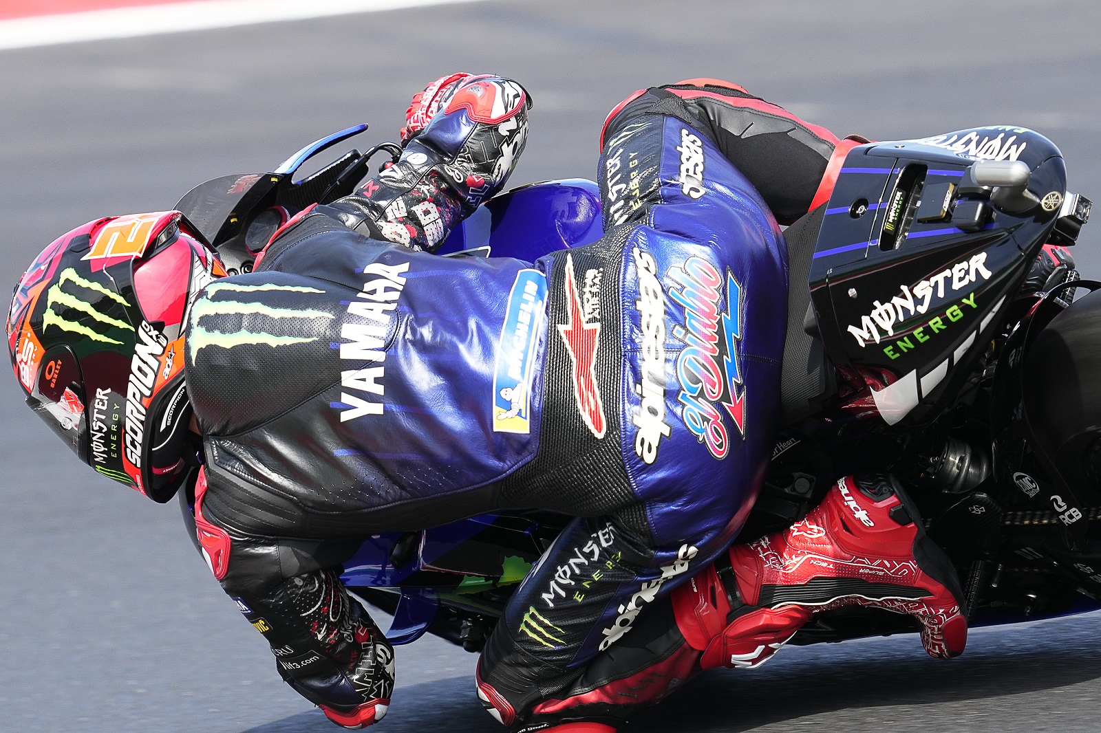 Quartararo bate Bagnaia e lidera dia 2 de testes em Misano. Marc Márquez é décimo