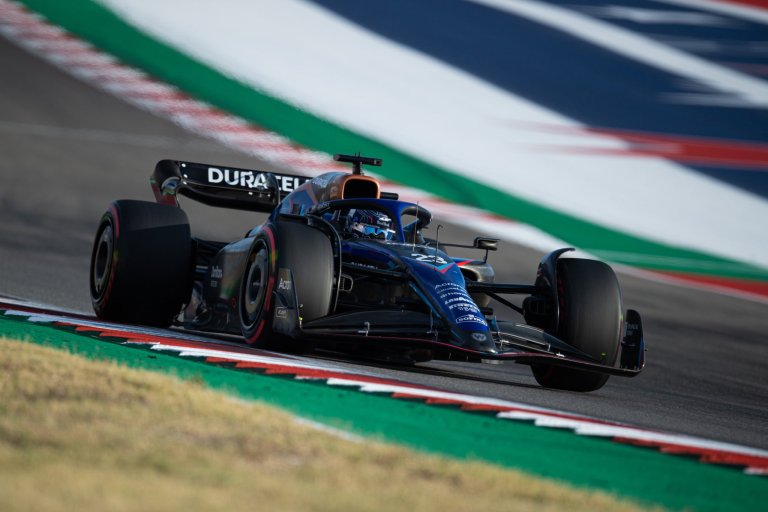 Alexander Albon ficou muito próximo dos pontos nos Estados Unidos (Foto: Williams)