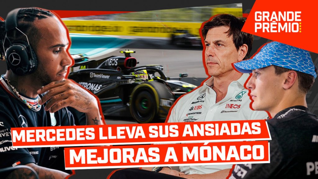 VideoGP: Mercedes corre contra el tiempo y estrena actualizaciones en Mónaco