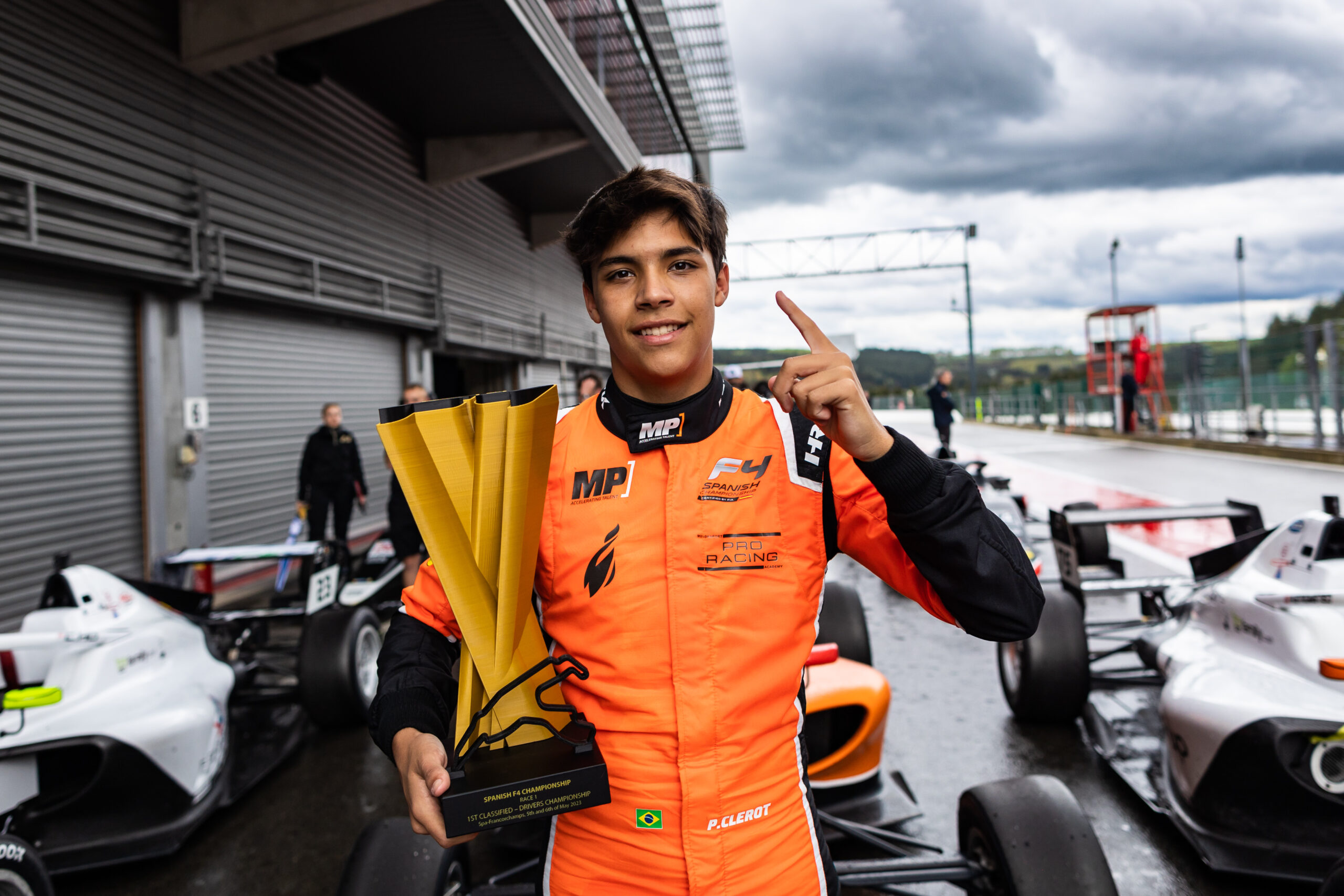 Clerot vence corrida 1 da abertura da temporada 2023 da F4 Espanhola em Spa