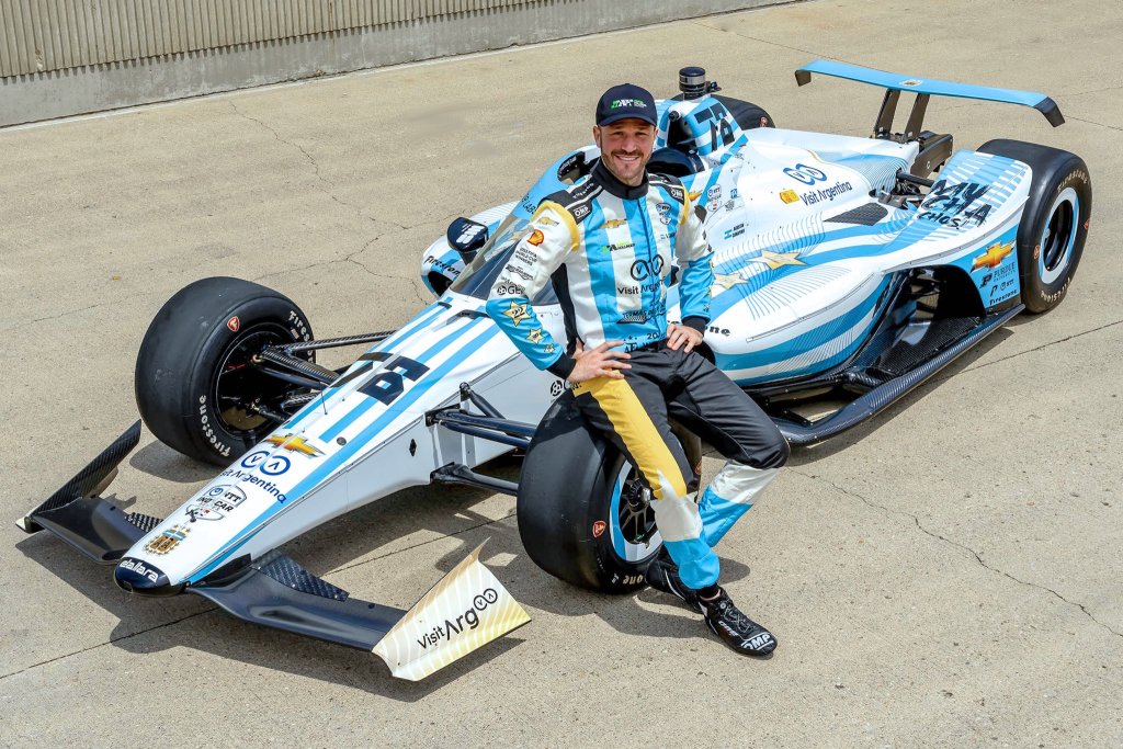 Juncos Racing desvela los colores de la indumentaria de Canapino para Indy500