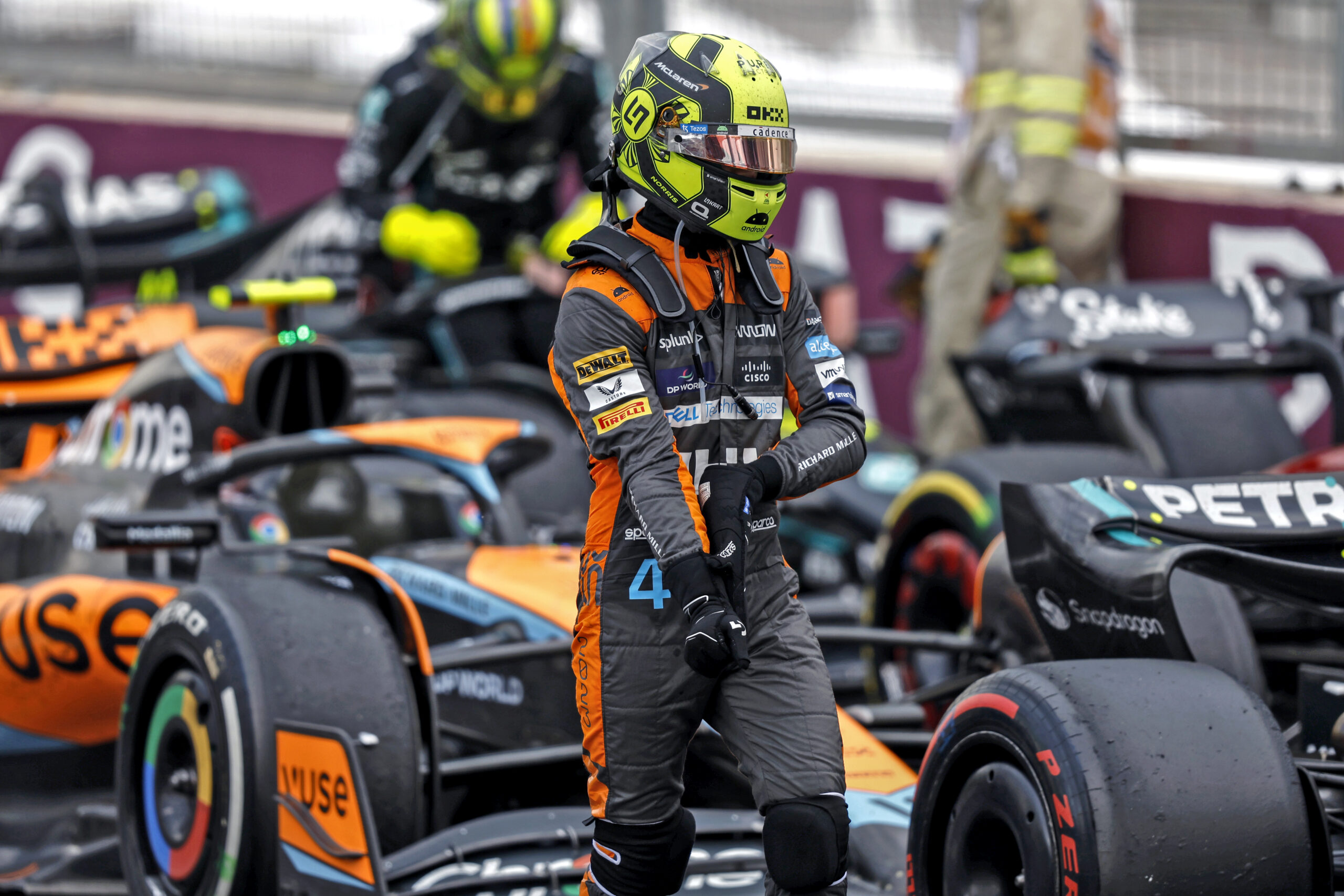Norris juzga “chocante” la lentitud de McLaren en rectas y espera “algo parecido” en Miami