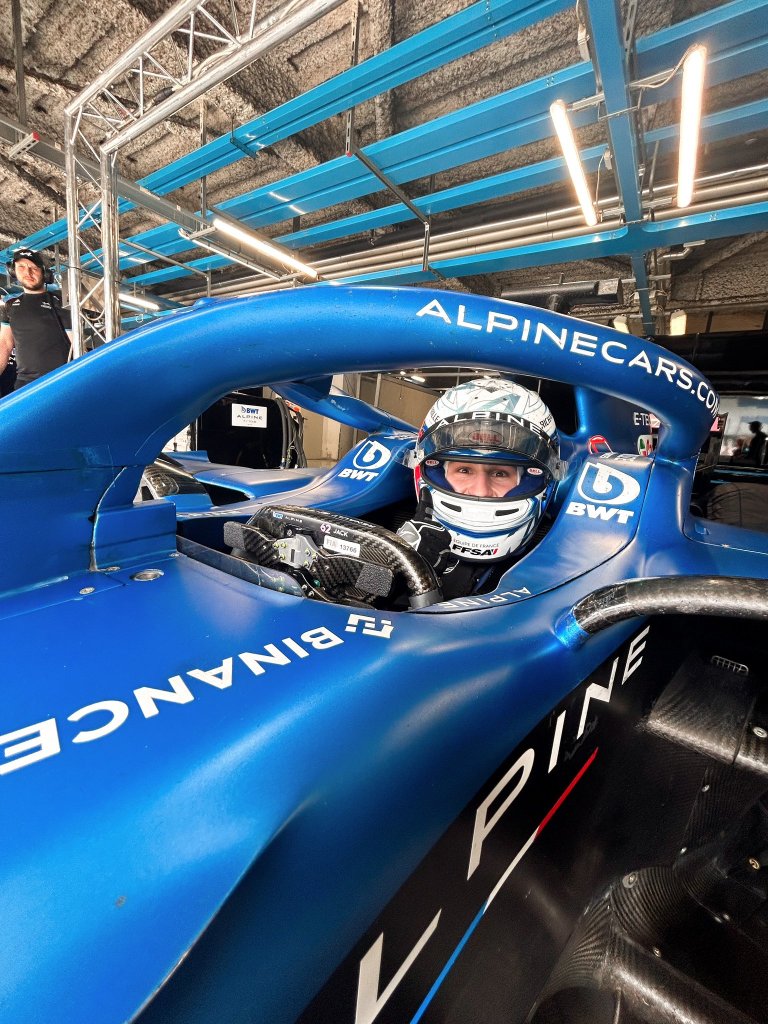 Martins testa com Alpine de 2021 em Monza e relata primeira experiência com F1: “Sonho”