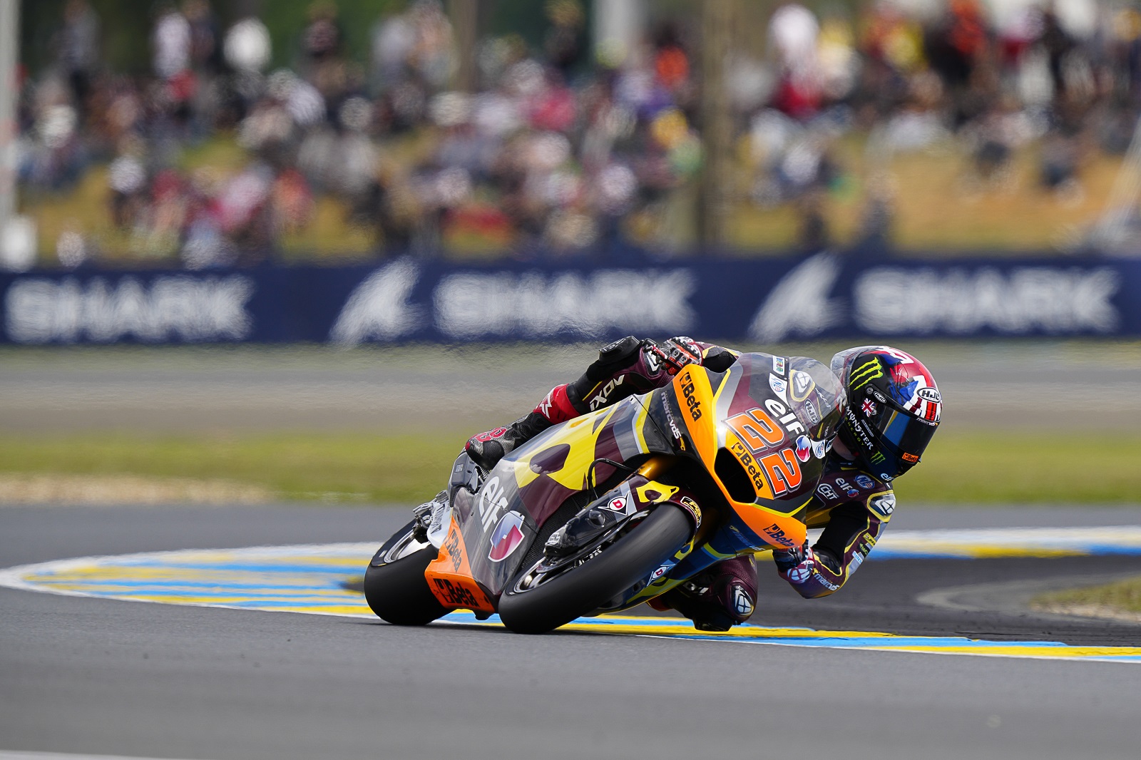 Lowes garante pole da Moto2 na França após bandeira vermelha por queda de Canet