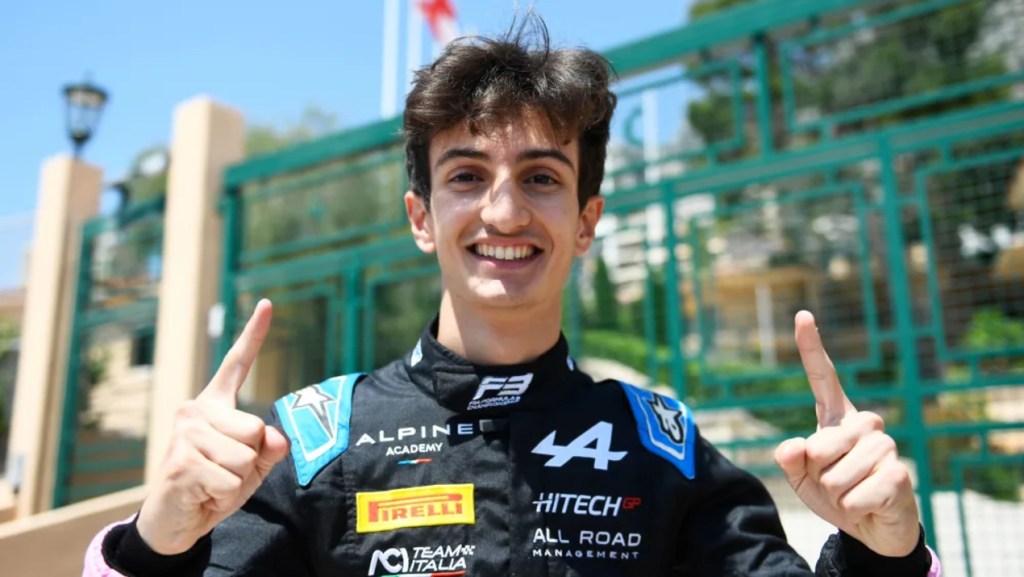 Minì consigue la pole en el debut de Fórmula 3 en Mónaco; Colapinto se clasifica octavo