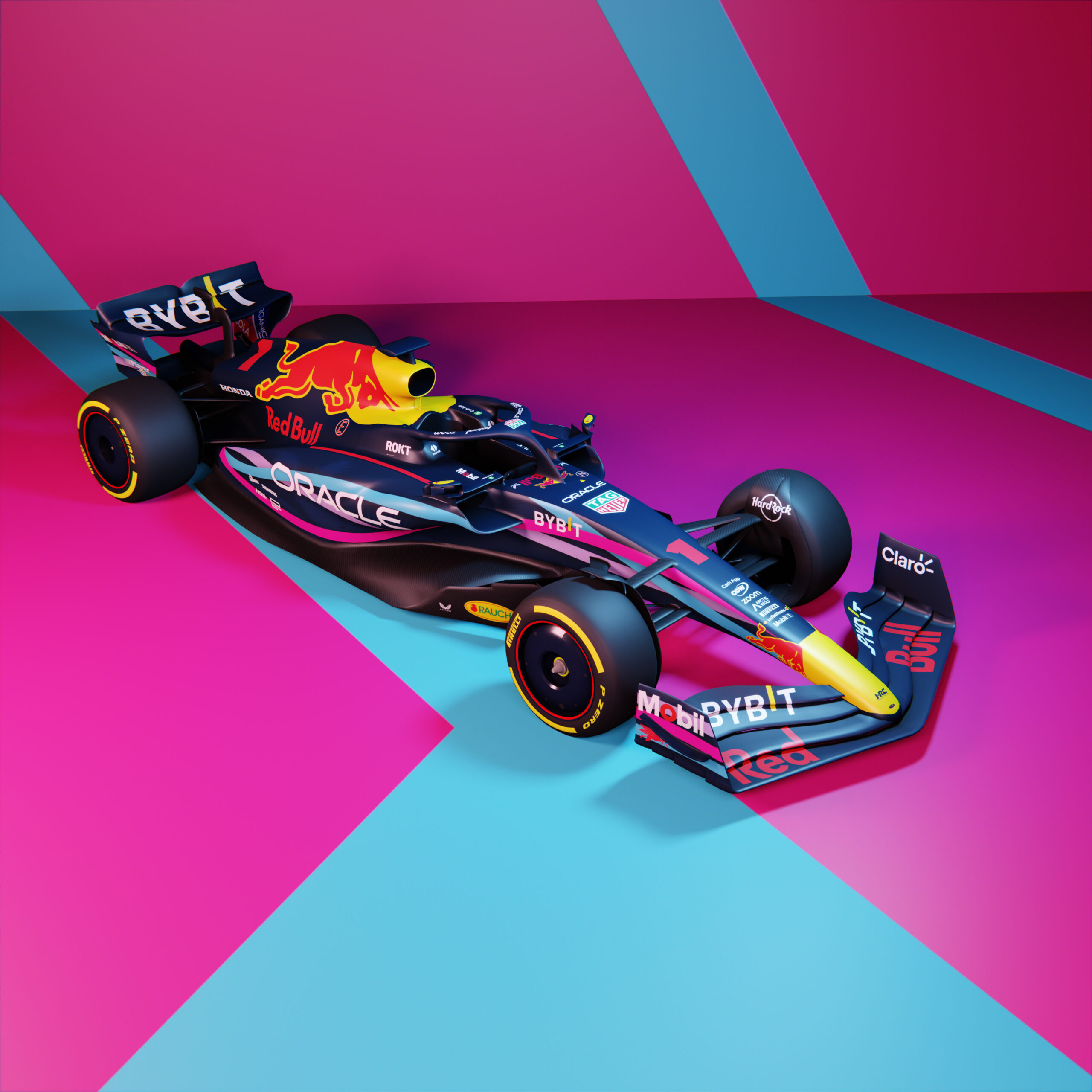 Red Bull anuncia pintura especial feita por fã argentina para RB19 no GP de Miami