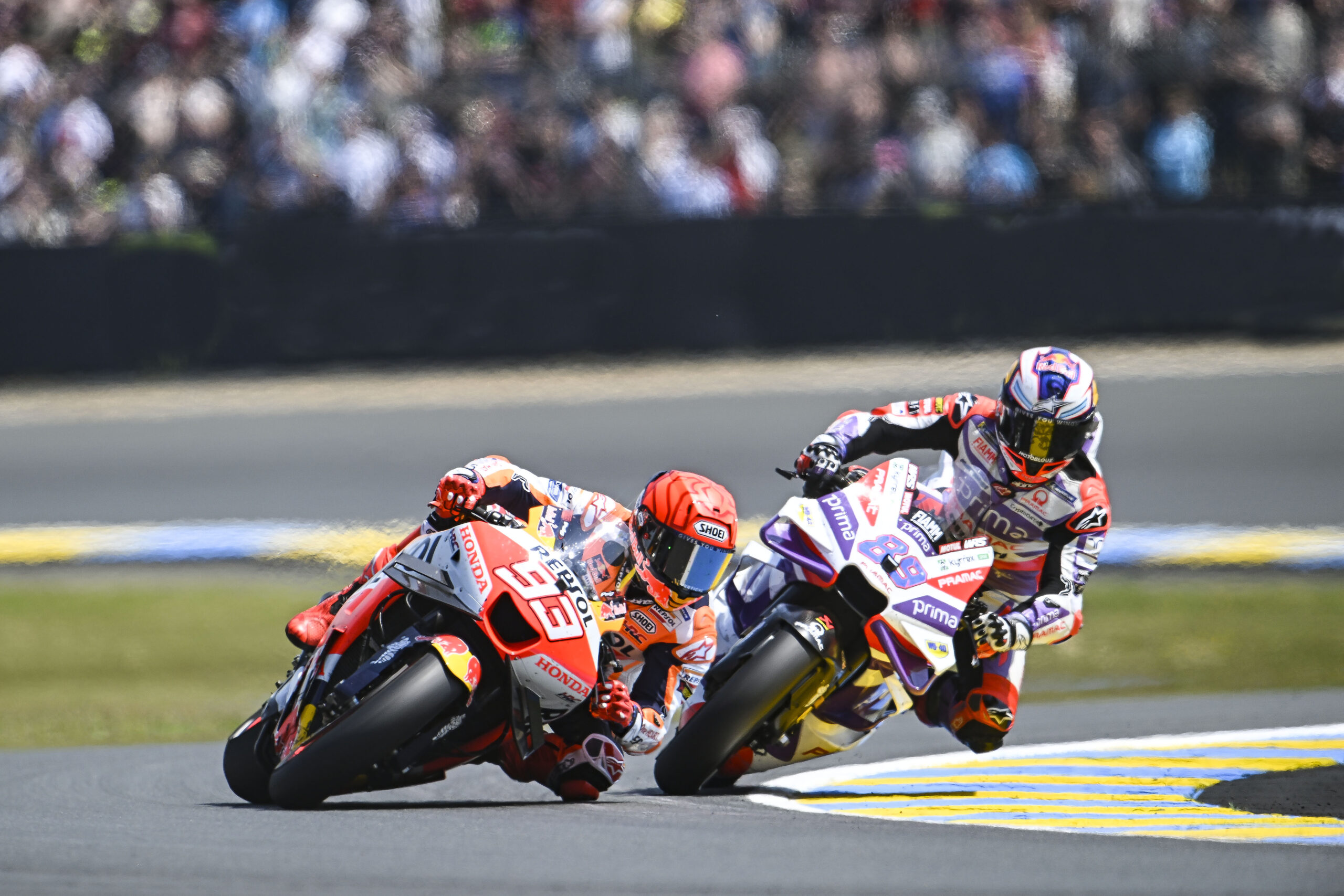 Marc Márquez minimiza queda na França: “Das minhas melhores corridas em tempos”