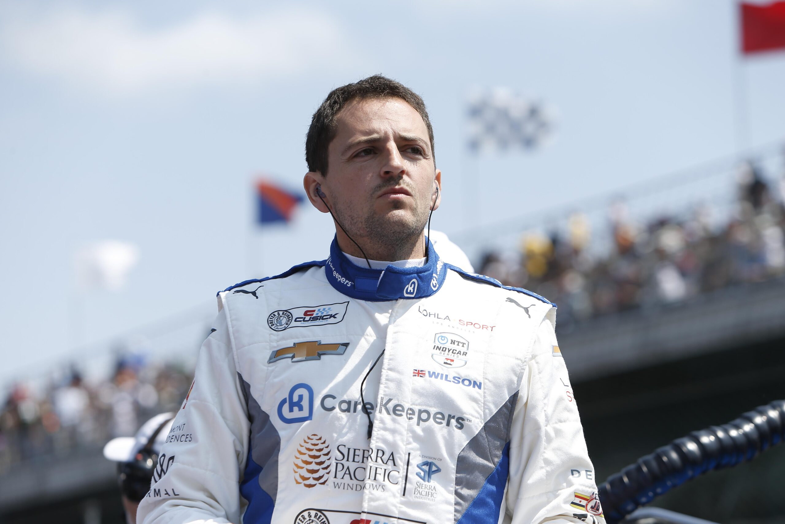 Wilson sufre fractura en vértebra tras accidente con Legge y queda afuera de las Indy 500