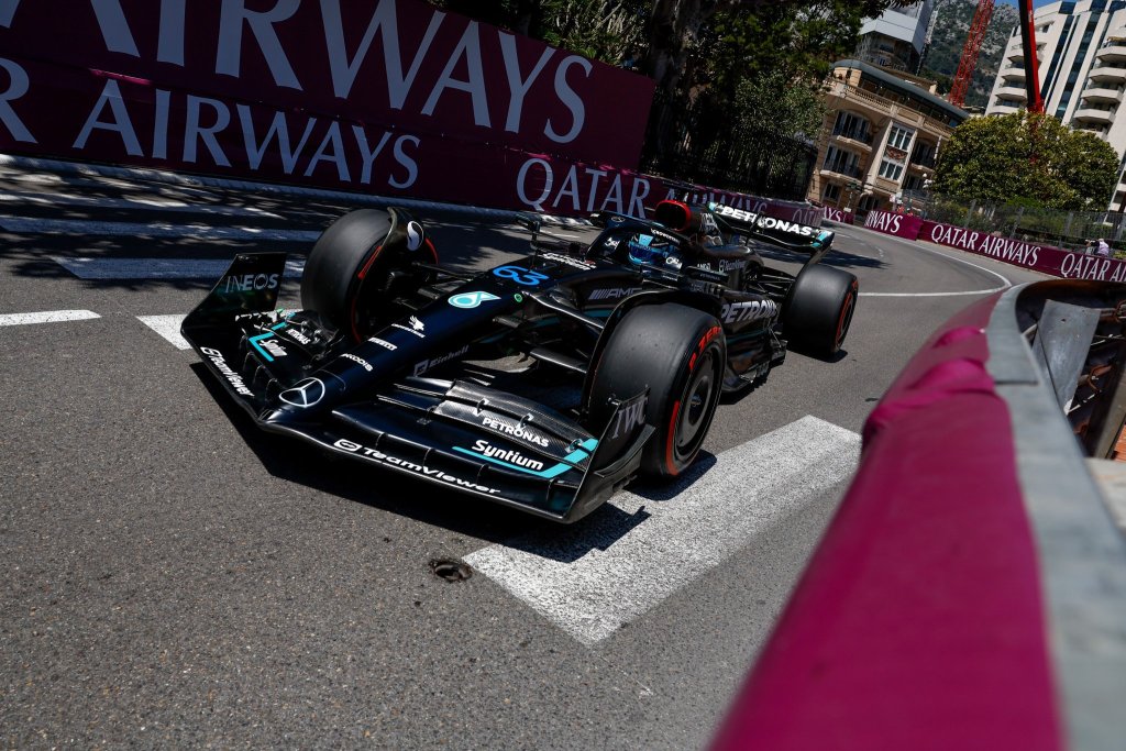 Russell critica escolha de pneus da Mercedes em Mônaco: “Paguei o preço”