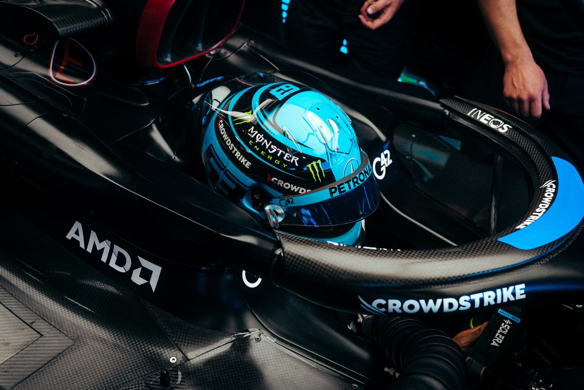 Russell ve a Mónaco lejos de ser ideal para evaluar actualizaciones de Mercedes