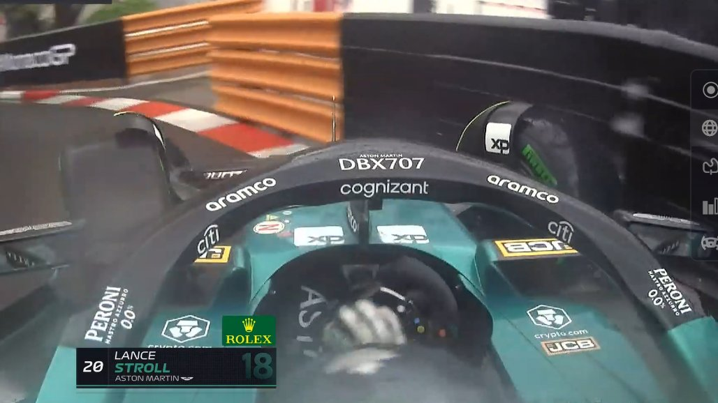 Aston Martin leva tapa na cara com Stroll em Mônaco. E tem de se mexer para crescer
