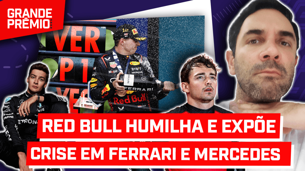 Verstappen faz Red Bull humilhar e expor crise em Ferrari e Mercedes, analisa Victor Martins