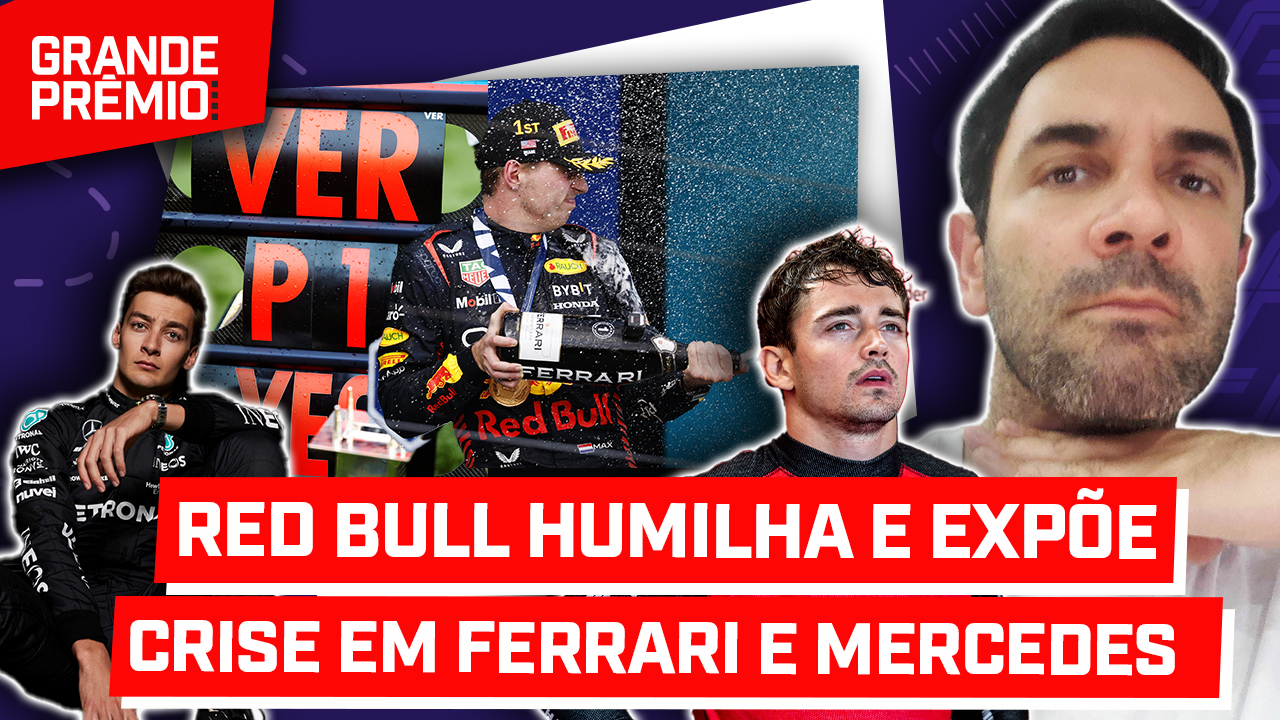Verstappen faz Red Bull humilhar e expor crise em Ferrari e Mercedes, analisa Victor Martins