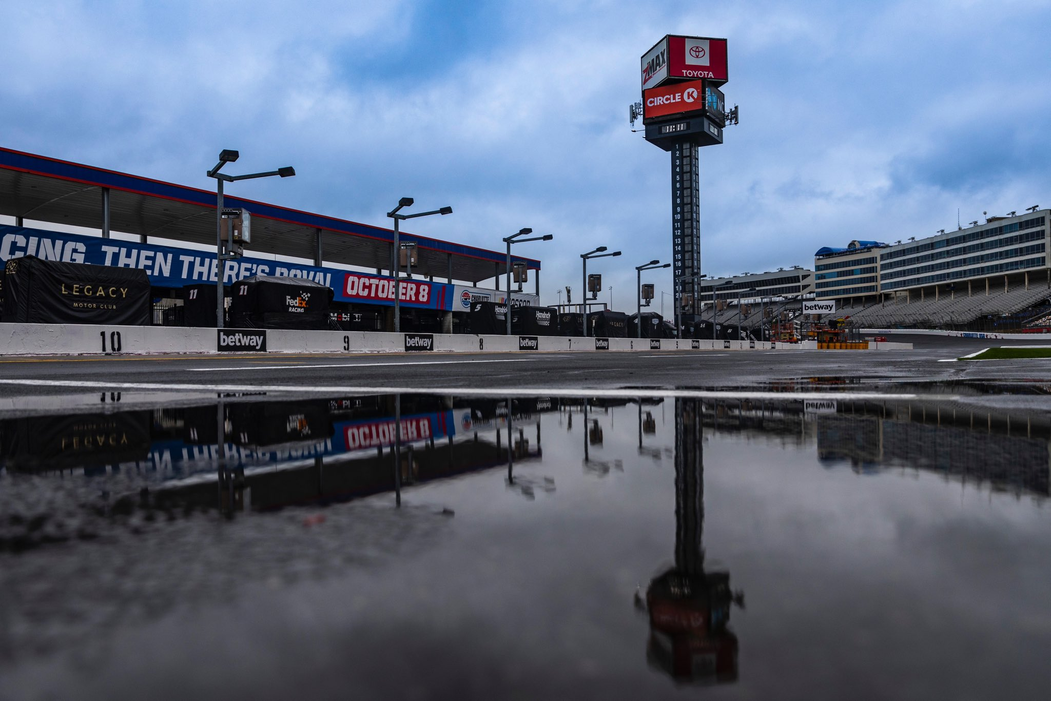 Nascar altera protocolo de pneus de chuva em ovais e aumenta liberdade das equipes