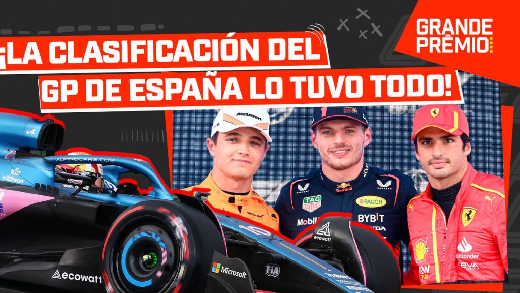 ¡La clasificación del GP de España lo tuvo todo!: la pole de Verstappen y mucho caos