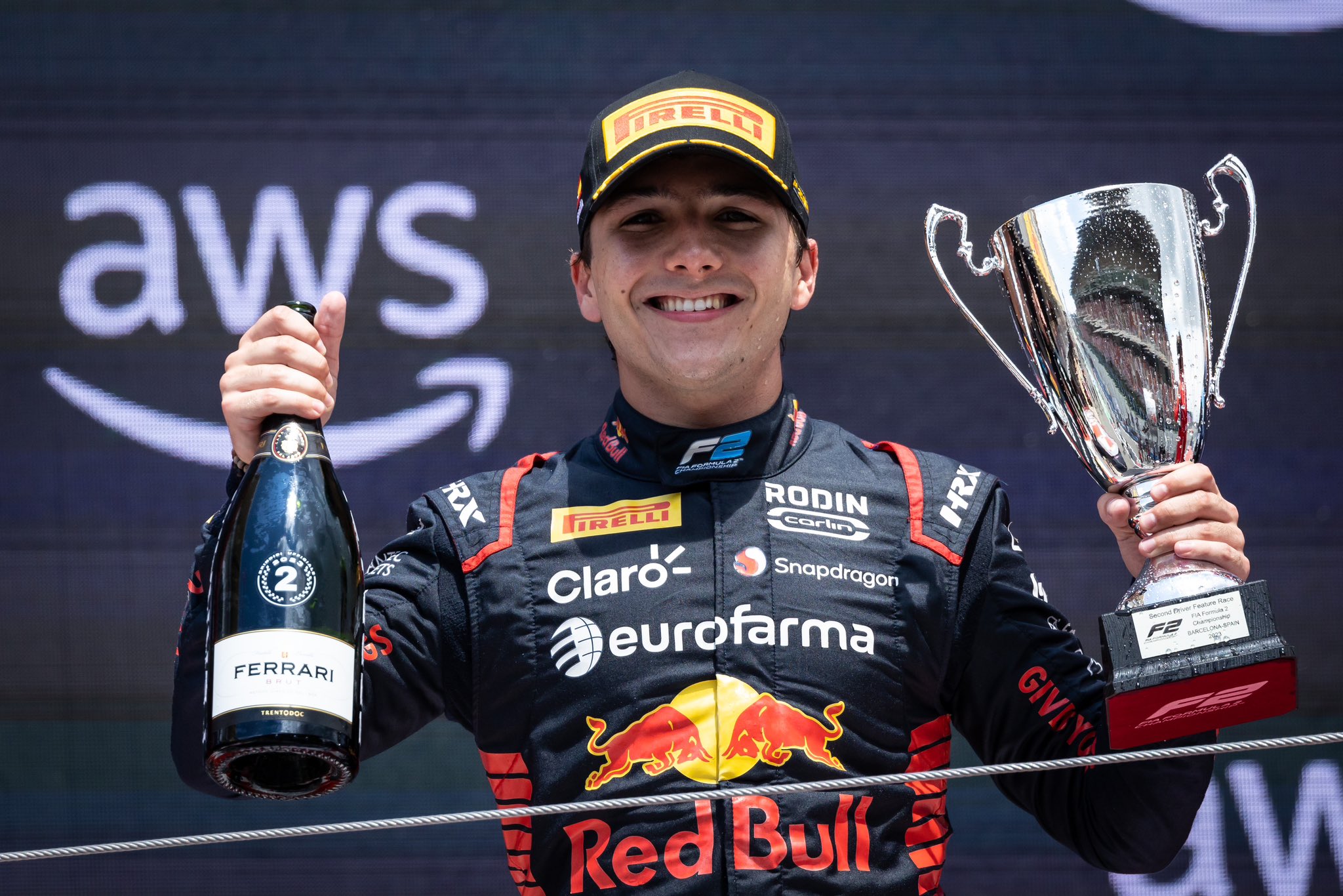 Fittipaldi diz que “vitória virá em breve” e torce por classificações limpas na F2 2023