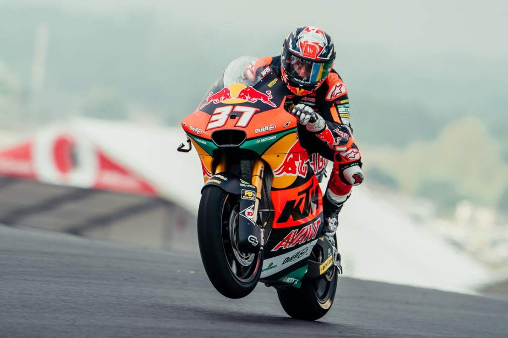Acosta mantém tempo do treino 1 e comanda atividades da Moto2 na Itália. Arbolino é 8º