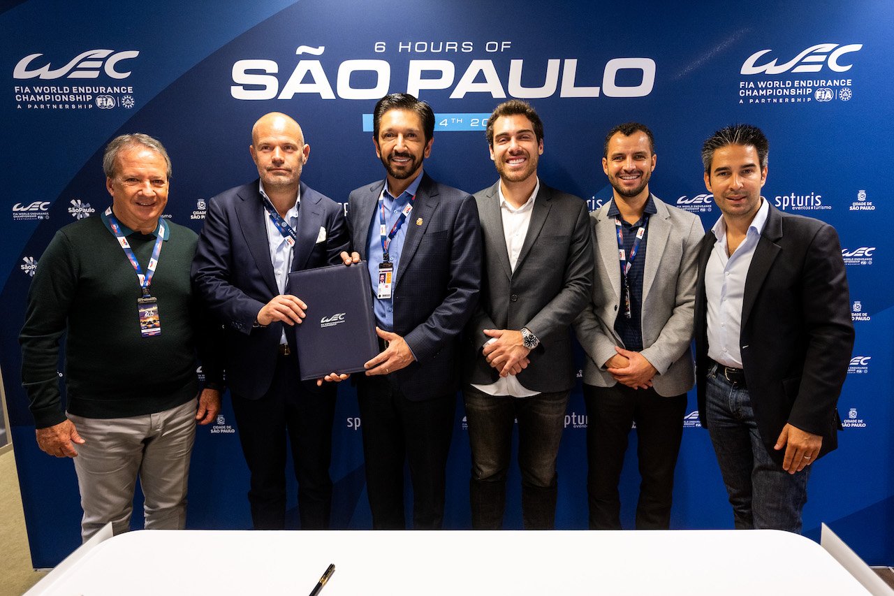 São Paulo exalta retorno do WEC em 2024 e projeta “movimentar R$ 250 milhões”