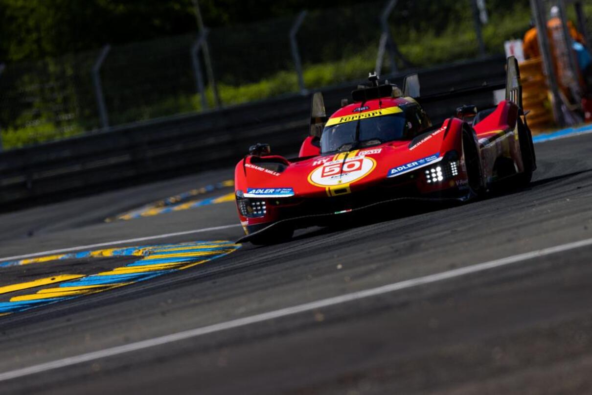 Ferrari logra el 1-2 en Hyperpole de Le Mans; Kobayashi, 5°, y pole del Corvette de Varrone