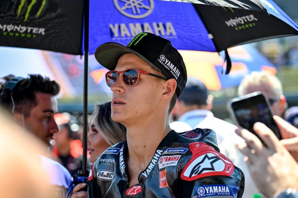 Yamaha confirma cirugía de Quartararo tras accidente en Holanda: “Fue exitosa”