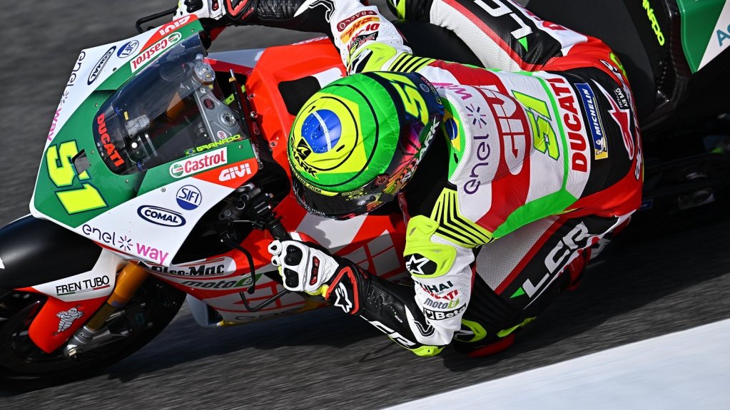 Granado supera Manfredi e Ferrari sob chuva e vence corrida 2 da MotoE na Itália