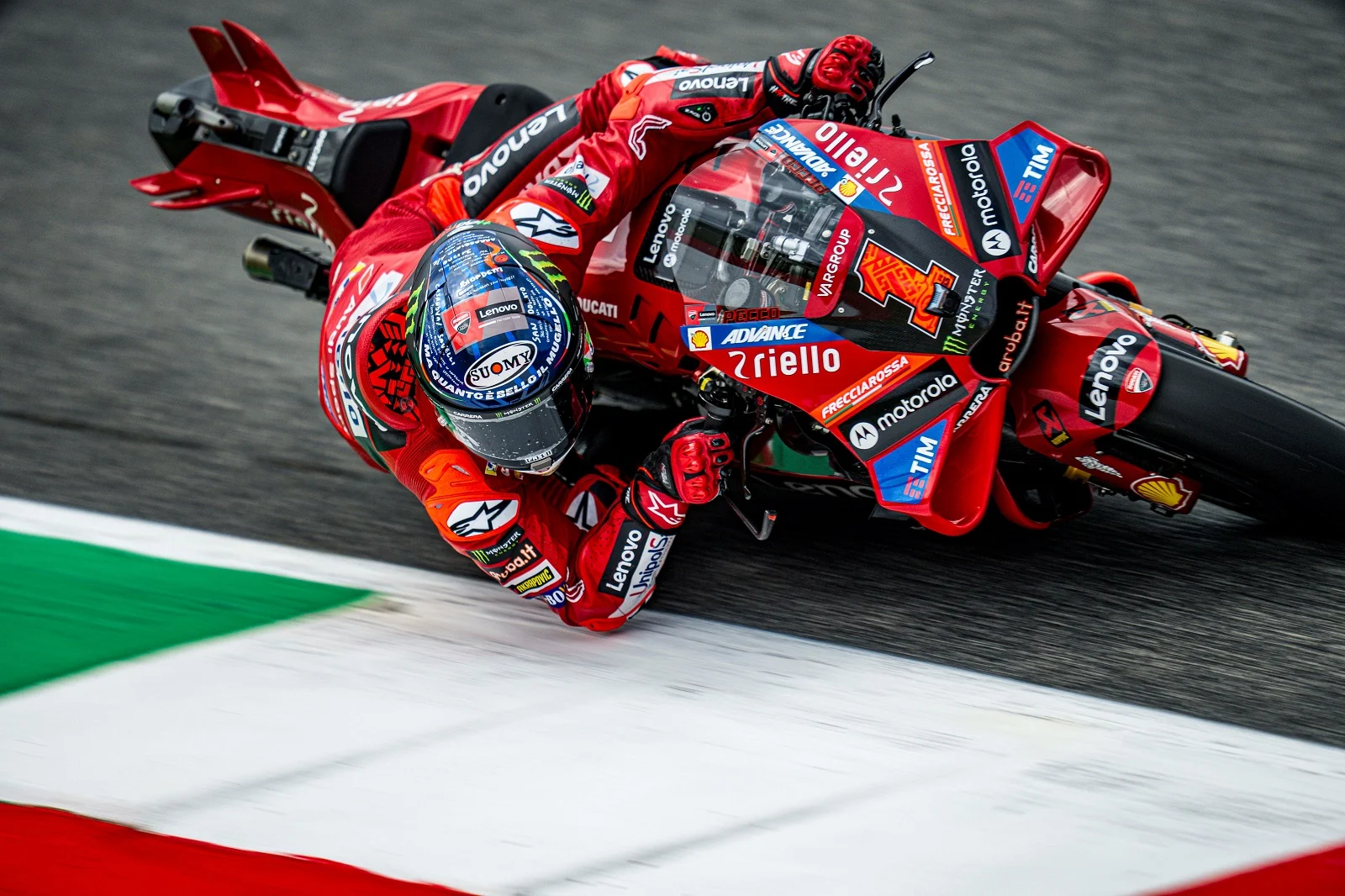 Bagnaia domina en Mugello y amplía diferencias en el campeonato de MotoGP