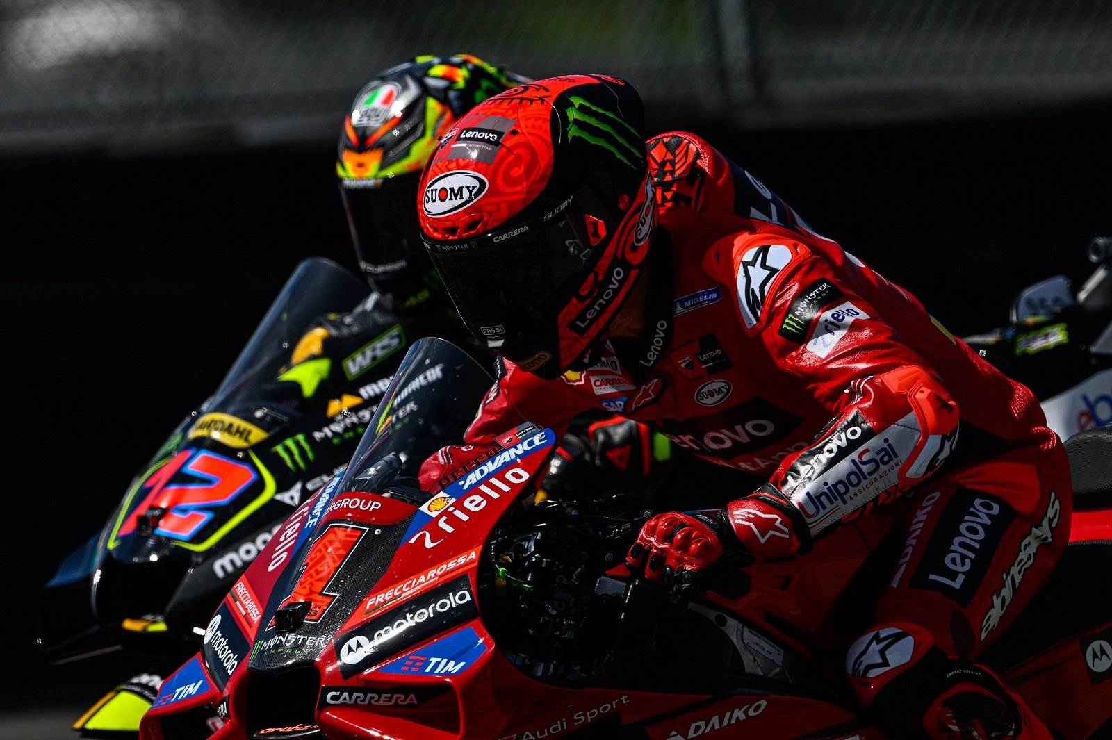 Bagnaia segue na liderança após sprint e vê Martín 21 pontos atrás. Confira classificação