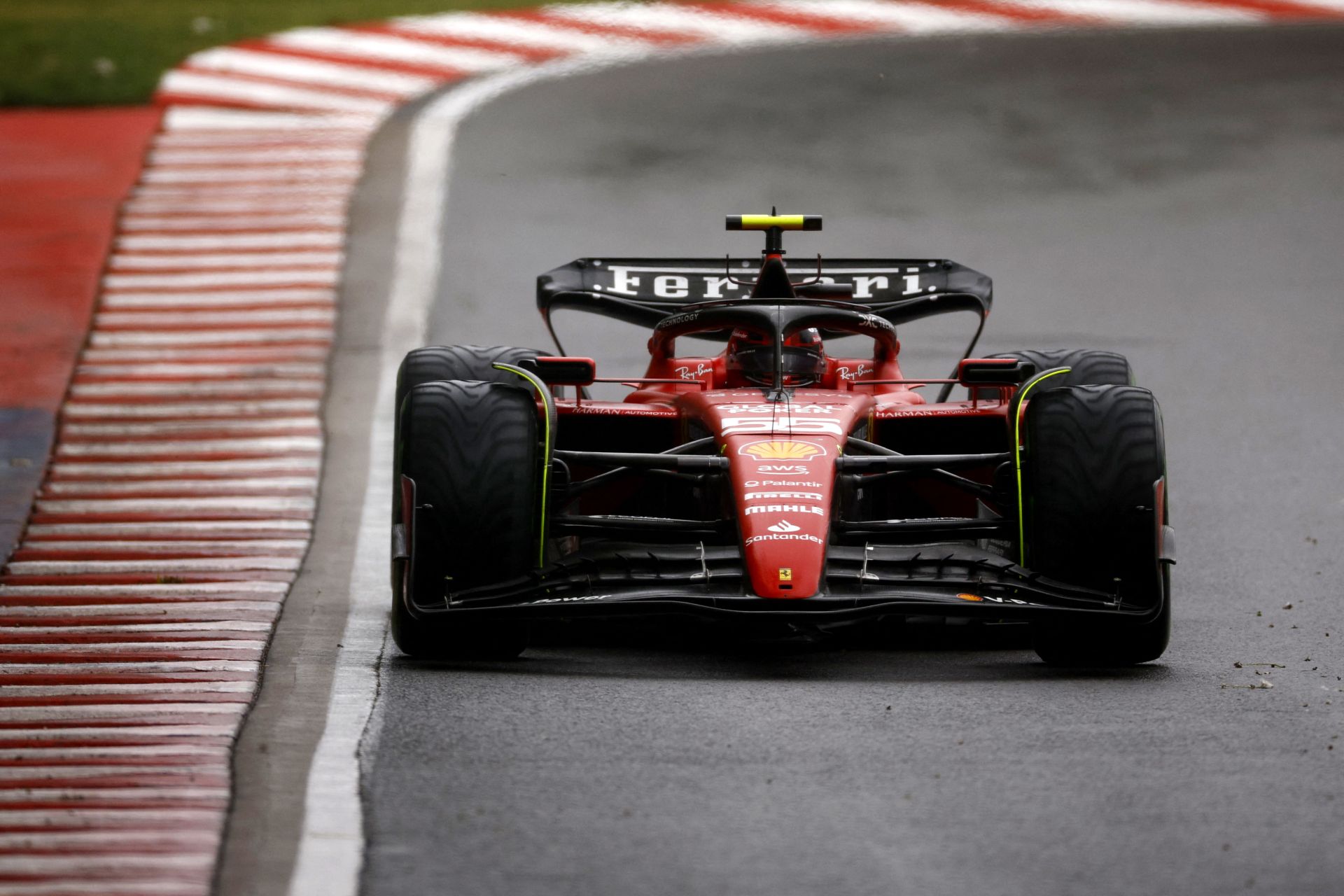 Sainz es sancionado con 3 posiciones por bloquear a Gasly en la Q1 de Canadá