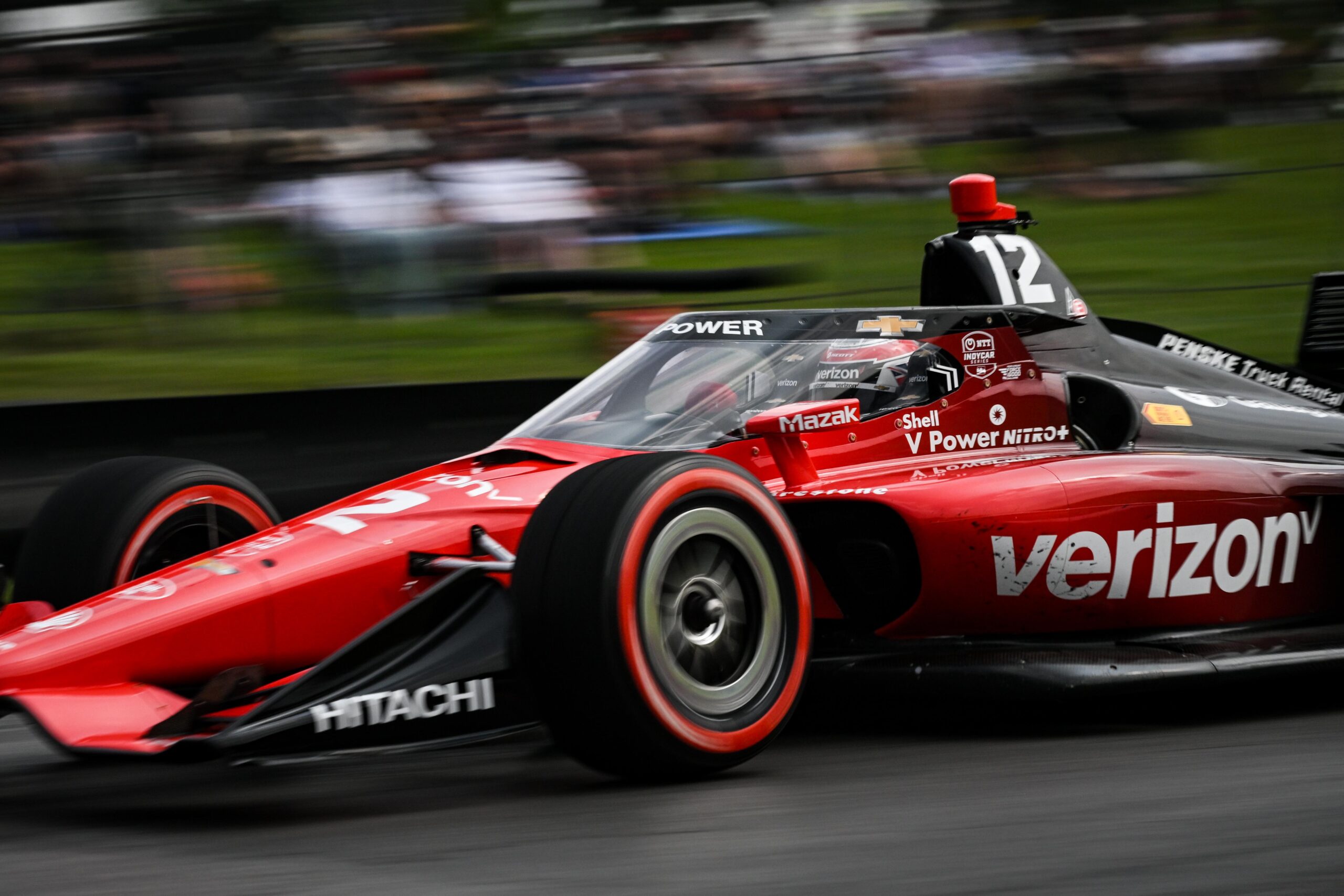 Power lidera segundo entrenamiento en Mid-Ohio: Palou 2°, O’Ward 4° y Canapino 24°