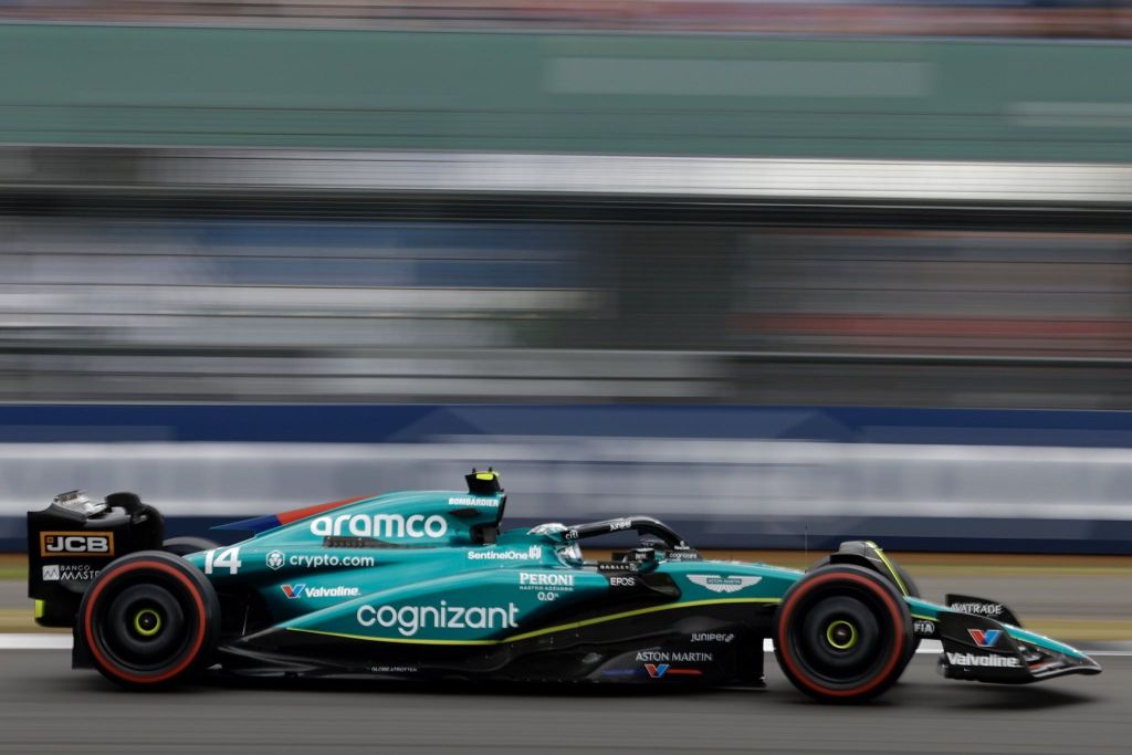 Alonso se diz consciente que pódio estava distante em Silverstone: “Faltou ritmo”
