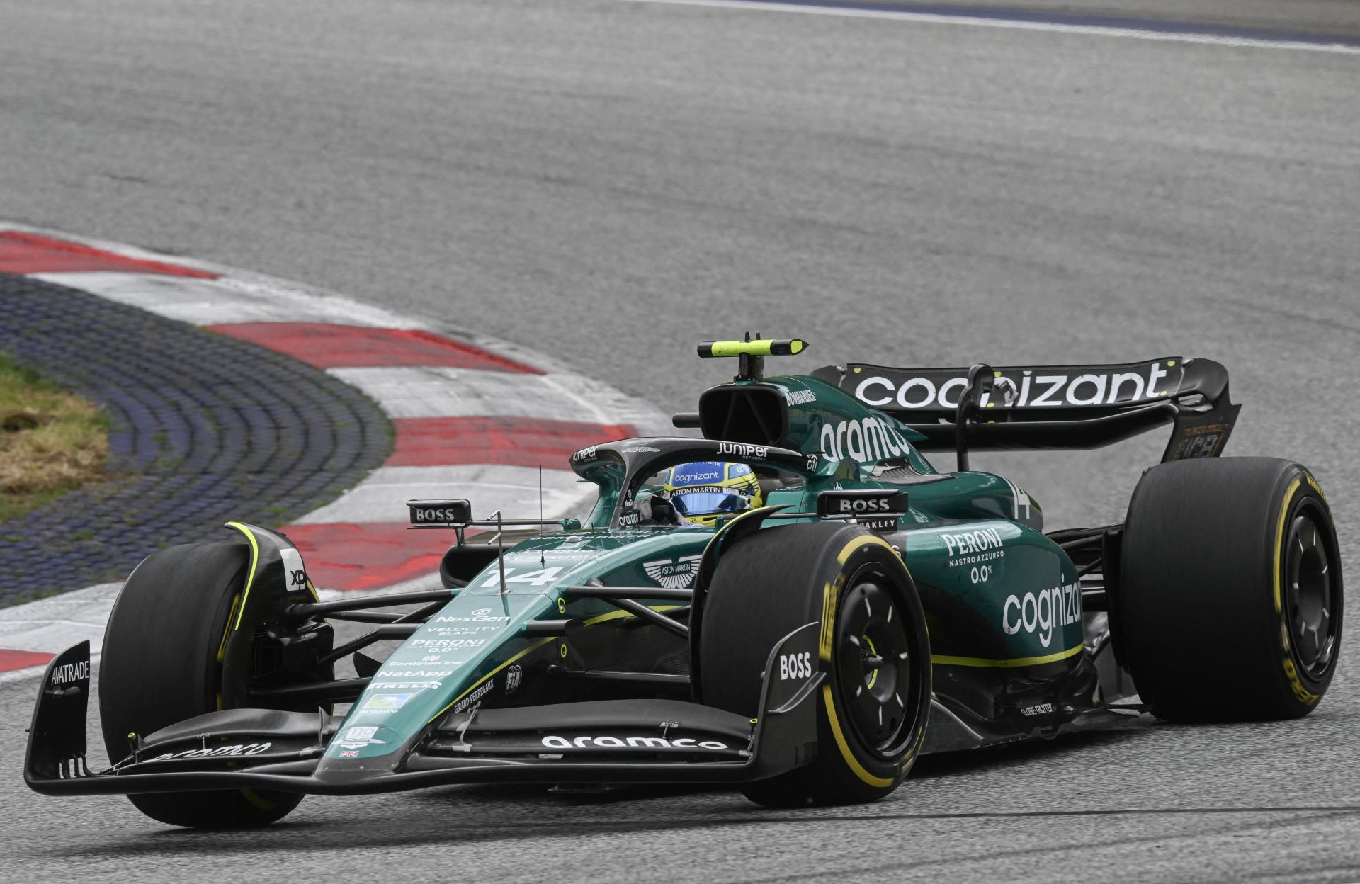 Aston Martin protesta contra resultado na Áustria por critérios de limites de pista