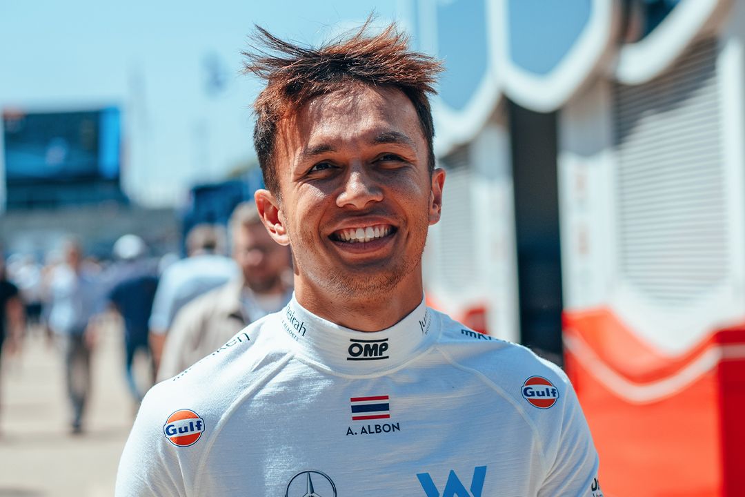 Williams elogia la calma de Albon: “Si viviera en pánico, sería un desastre”