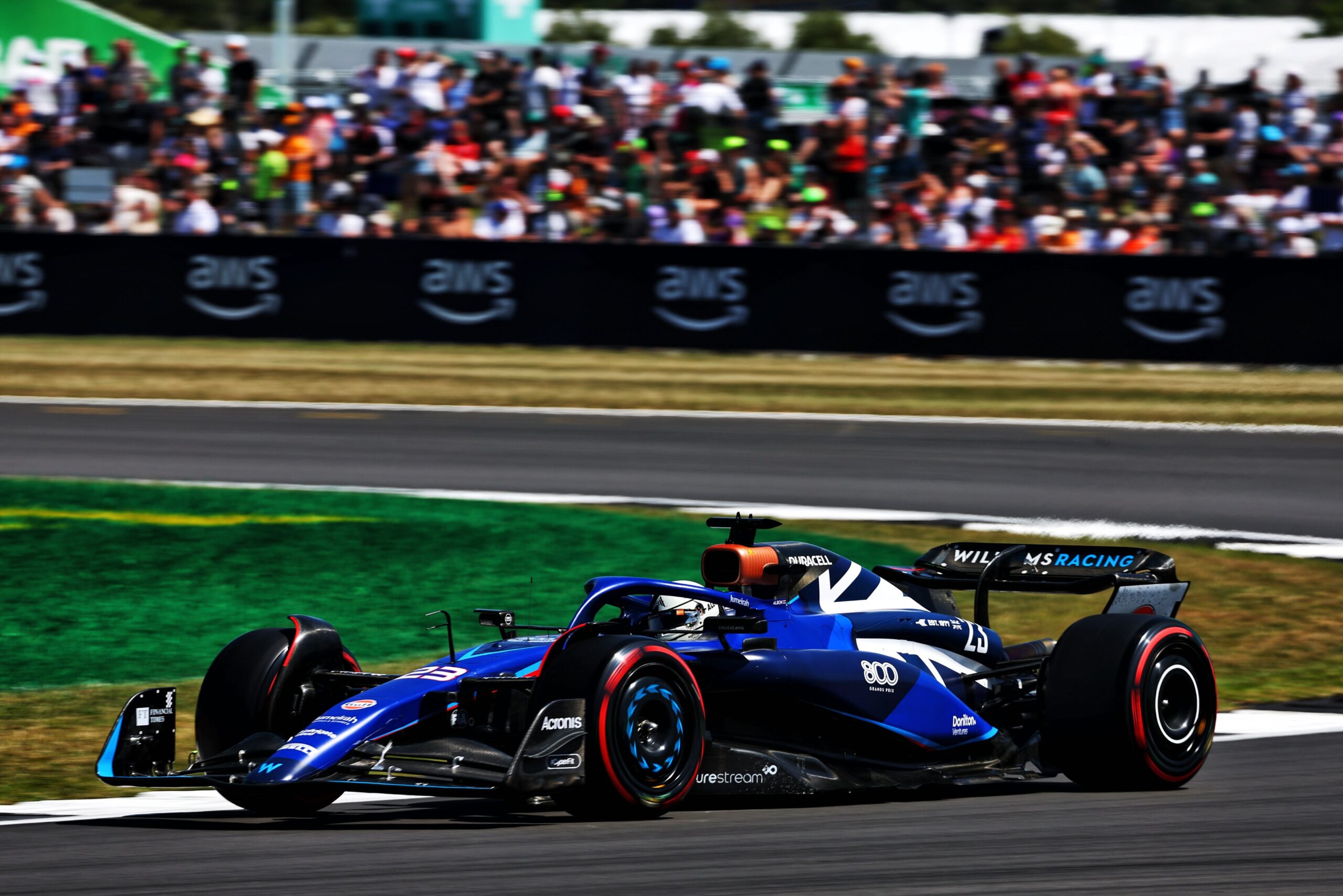 Albon vê vento forte como determinante para top-5 da Williams: “É pior para os outros”