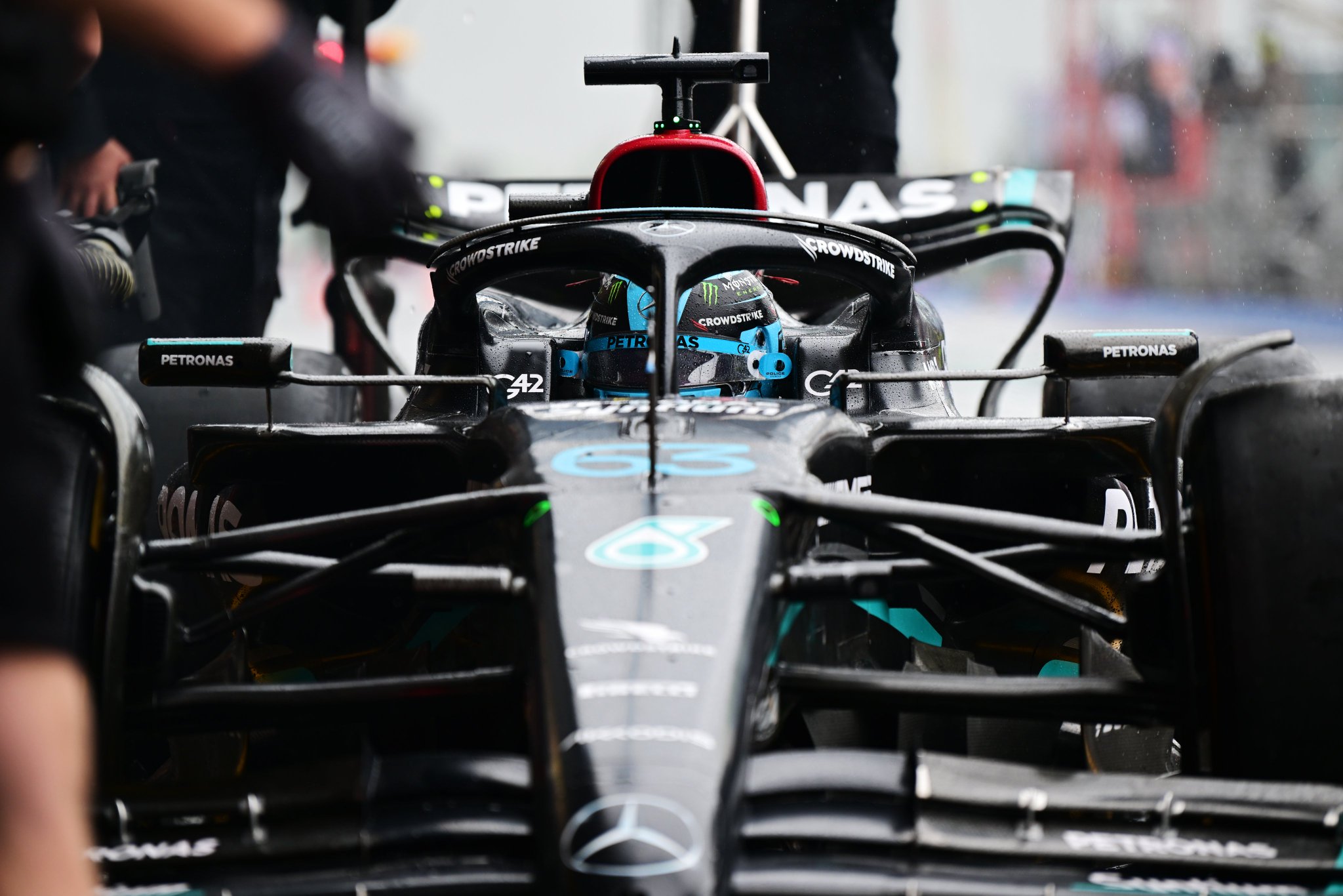 Russell reclama por falta de ritmo de Mercedes en Bélgica: “No llegamos a ningún lado”