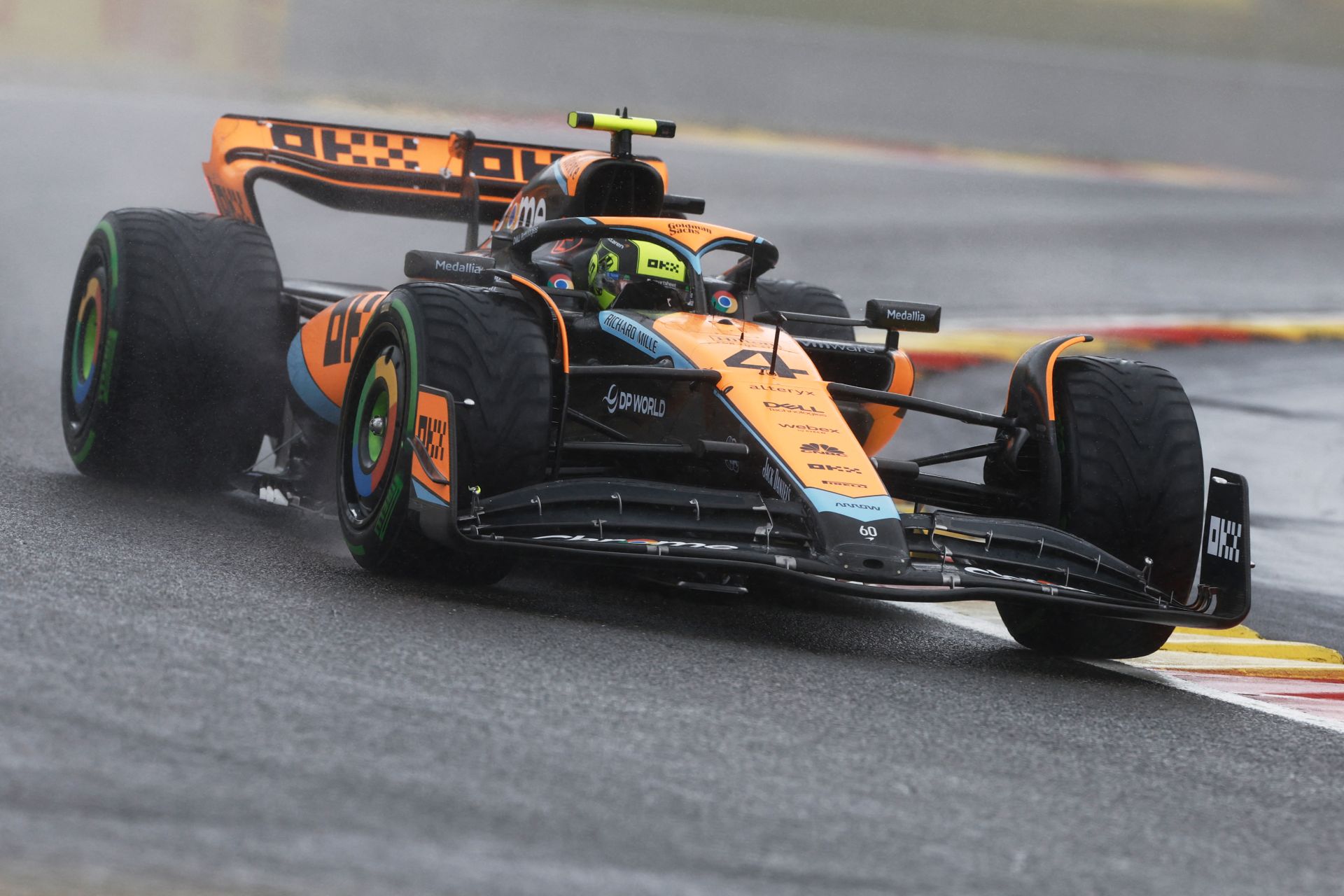 Norris culpa saída da pista por 7º lugar no grid da Bélgica: “Sofri mais que outros”