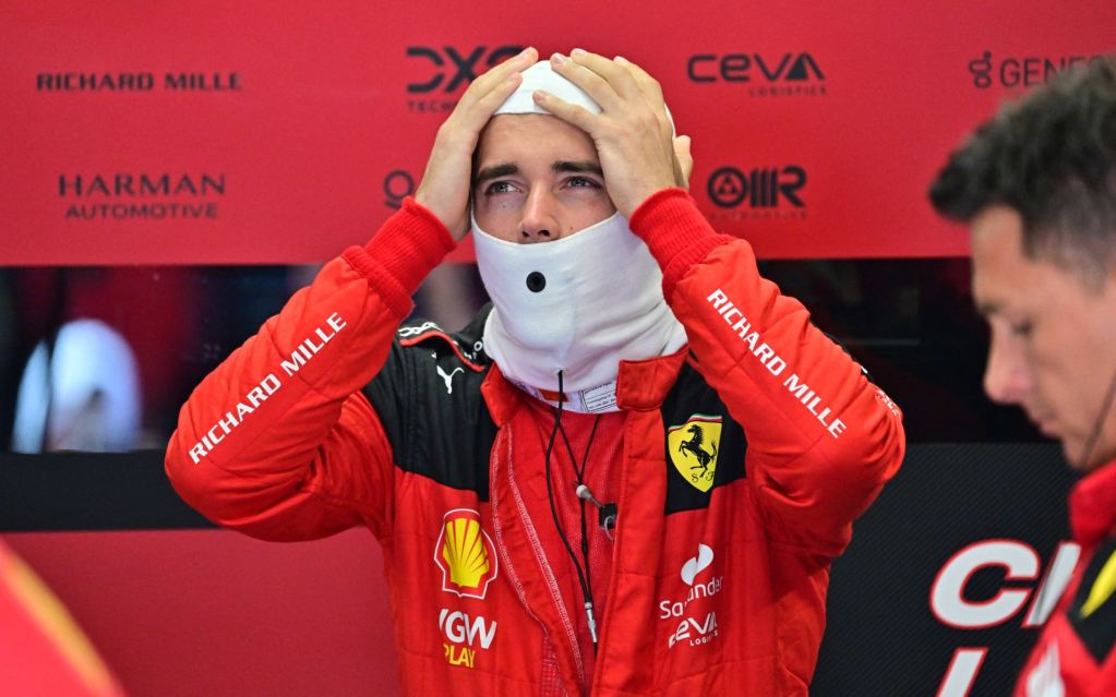 Leclerc admite frustración con clasificaciòn en Hungría: “Mucho trabajo por delante”