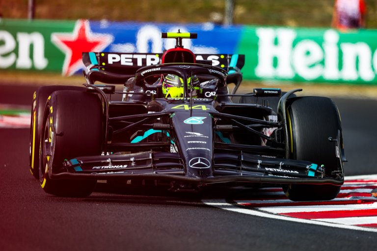 Lewis Hamilton voou na Hungria e cravou a pole-position (Foto: Mercedes)