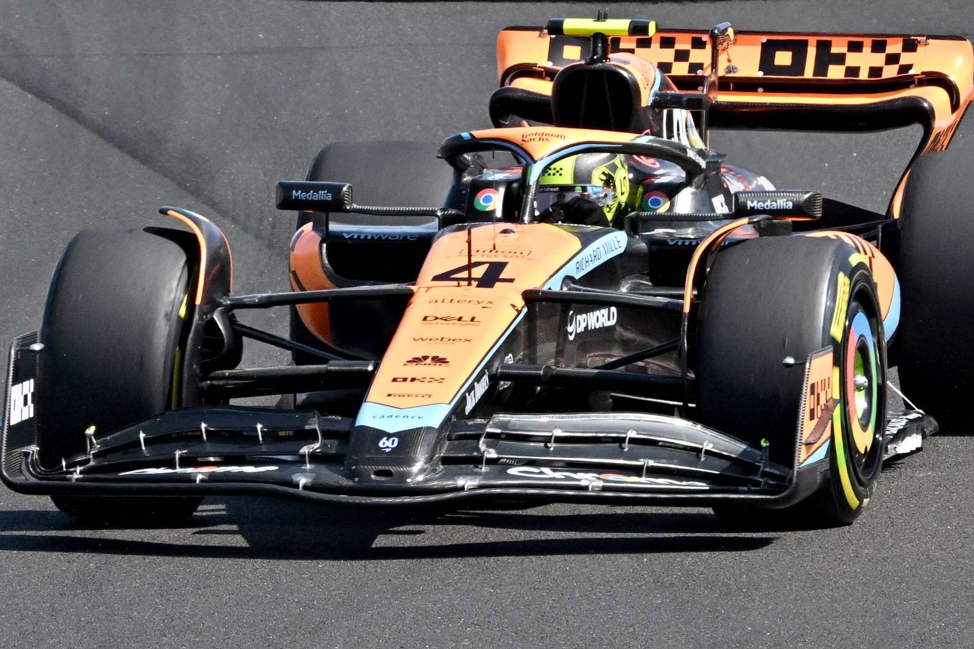 Norris lamenta erro na curva 1 na Hungria, mas celebra “mais um pódio” da McLaren