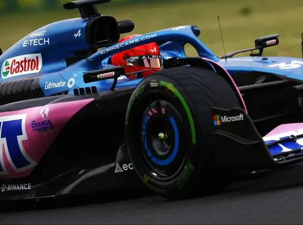 Ocon ve un “buen coche” y un “buen potencial” tras el viernes de Alpine en Hungría